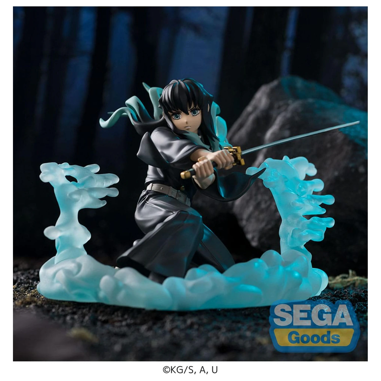 Demon Slayer: Kimetsu no Yaiba Xross Link Anime PVC Statue Muichiro Tokito Hashira Training Arc 11 cm Produktfoto
