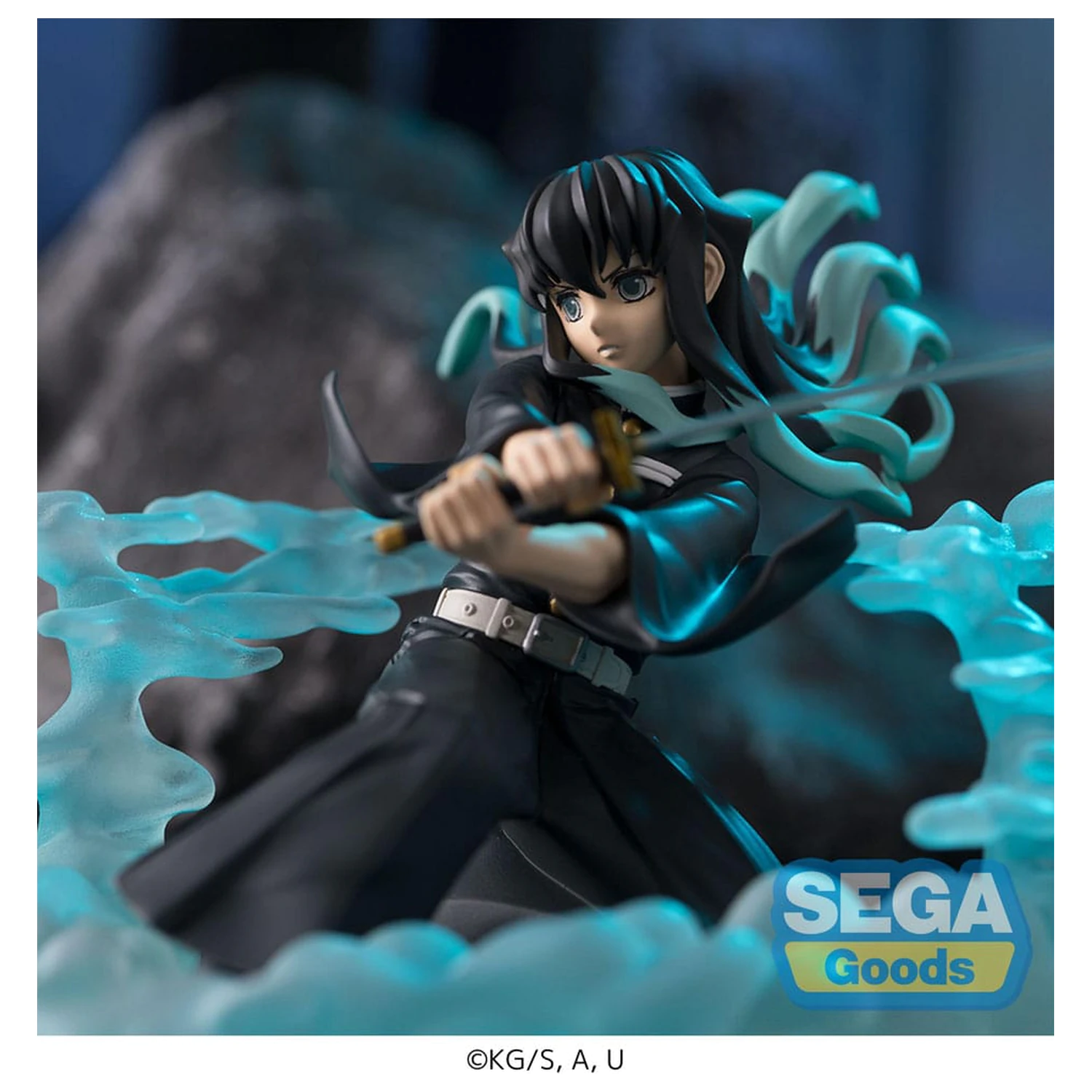 Demon Slayer: Kimetsu no Yaiba Xross Link Anime PVC Statue Muichiro Tokito Hashira Training Arc 11 cm Produktfoto