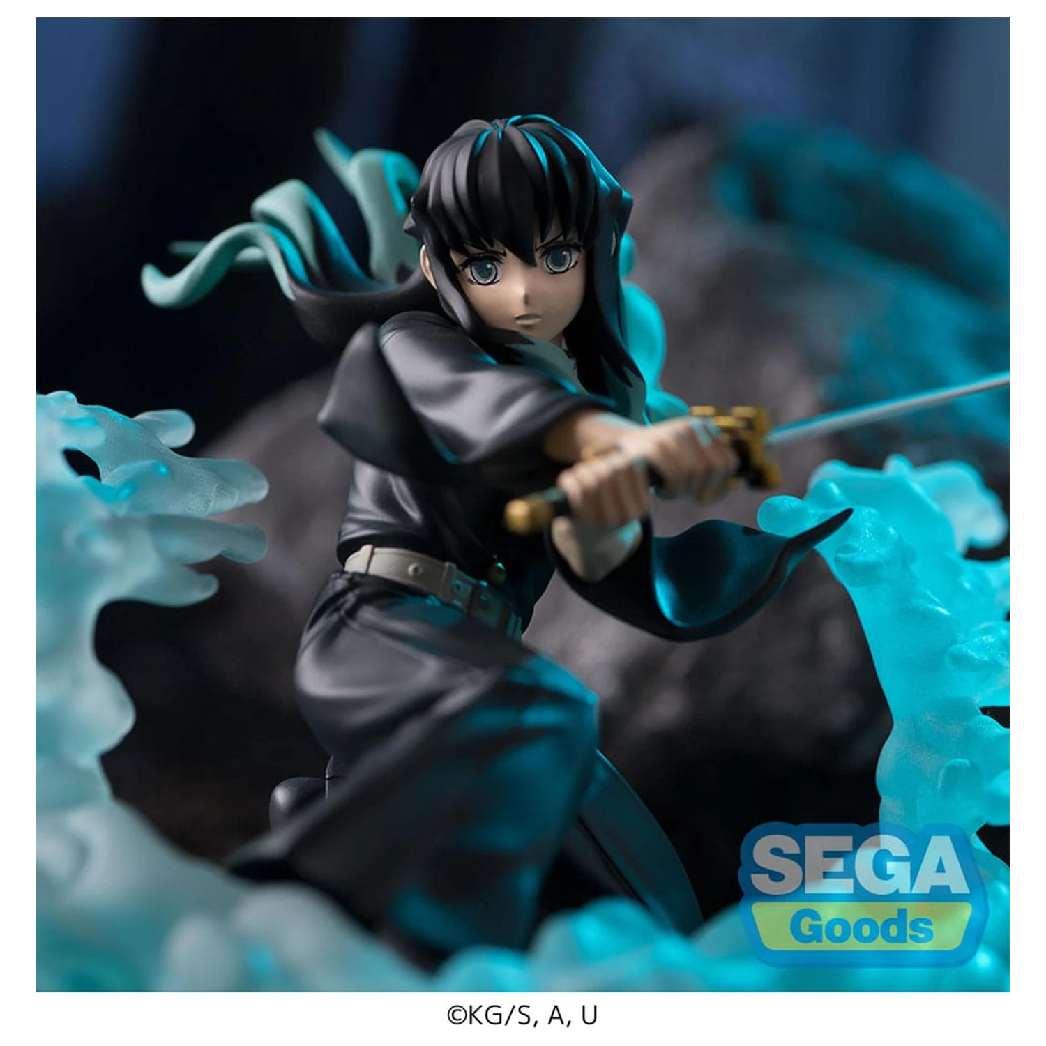 Demon Slayer: Kimetsu no Yaiba Xross Link Anime PVC Statue Muichiro Tokito Hashira Training Arc 11 cm Produktfoto