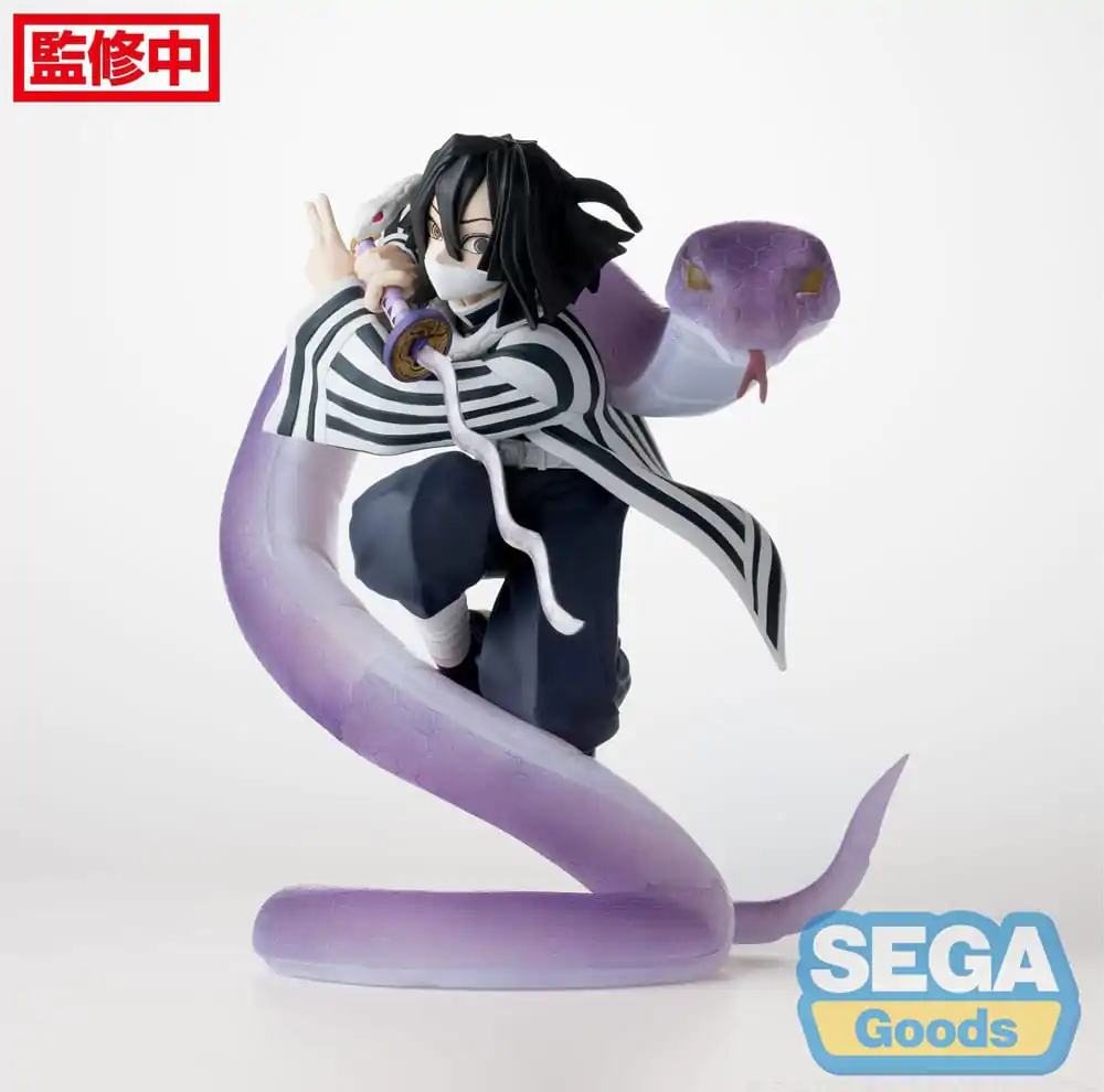 Demon Slayer: Kimetsu no Yaiba Xross Link Anime PVC Statue Obanai Iguro Hashira Training Arc 14 cm termékfotó