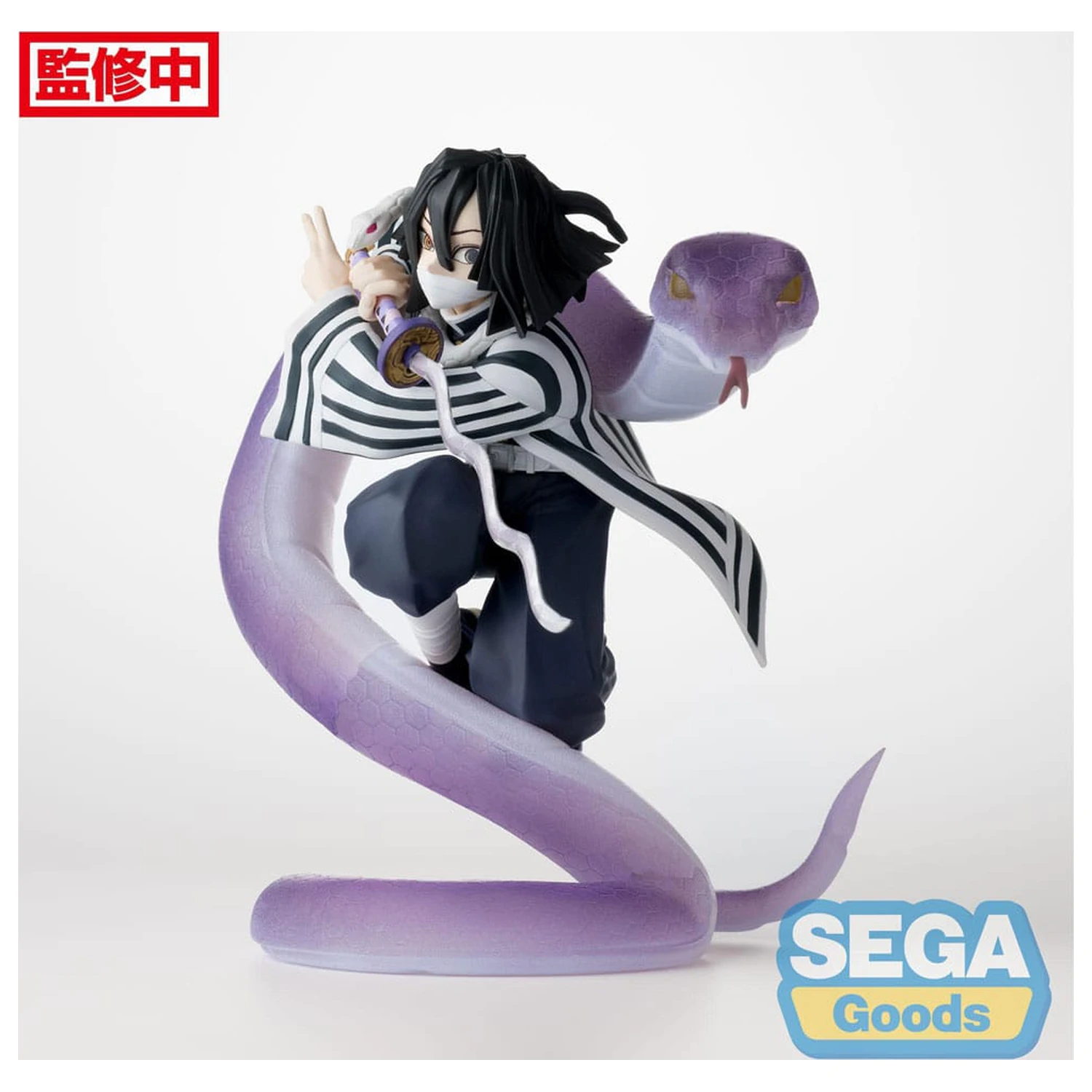 Demon Slayer: Kimetsu no Yaiba Xross Link Anime PVC Statue Obanai Iguro Hashira Training Arc 14 cm Produktfoto