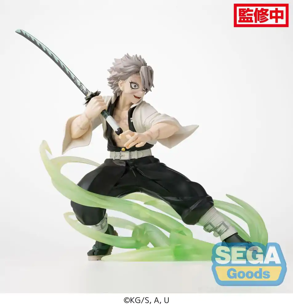 Demon Slayer: Kimetsu no Yaiba Xross Link Anime PVC Statue Sanemi Shinazugawa Hashira Training Arc 12 cm termékfotó