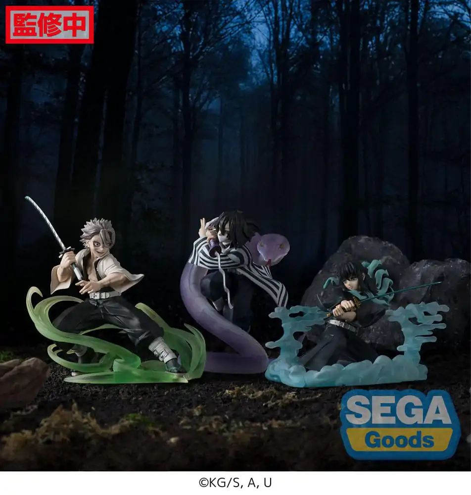 Demon Slayer: Kimetsu no Yaiba Xross Link Anime PVC Statue Sanemi Shinazugawa Hashira Training Arc 12 cm termékfotó