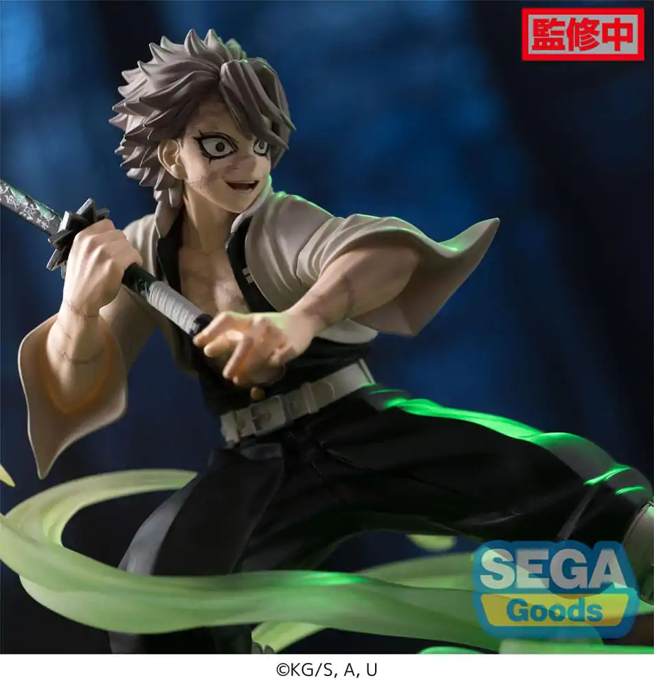 Demon Slayer: Kimetsu no Yaiba Xross Link Anime PVC Statue Sanemi Shinazugawa Hashira Training Arc 12 cm termékfotó