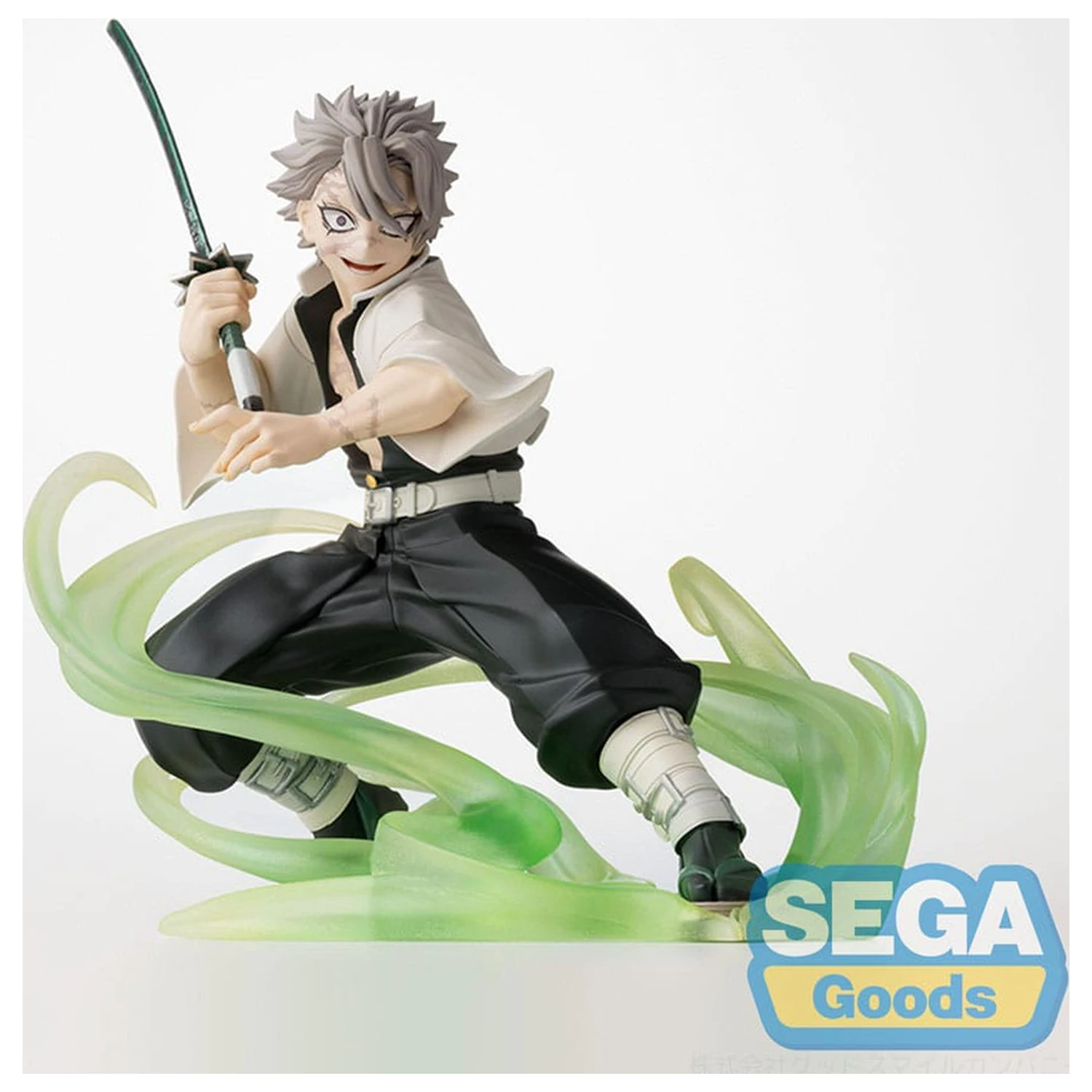 Demon Slayer: Kimetsu no Yaiba Xross Link Anime PVC Figur Sanemi Shinazugawa Hashira Training Arc 12 cm Produktfoto