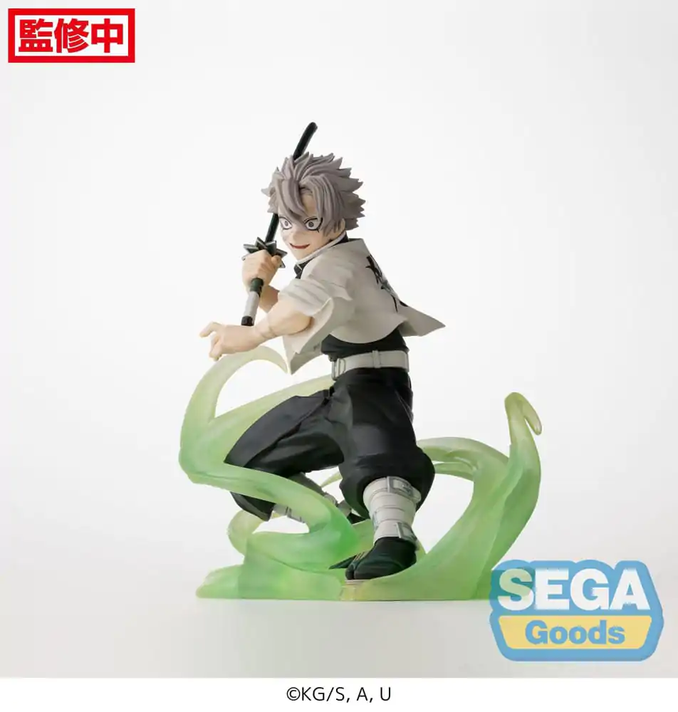 Demon Slayer: Kimetsu no Yaiba Xross Link Anime PVC Statue Sanemi Shinazugawa Hashira Training Arc 12 cm termékfotó