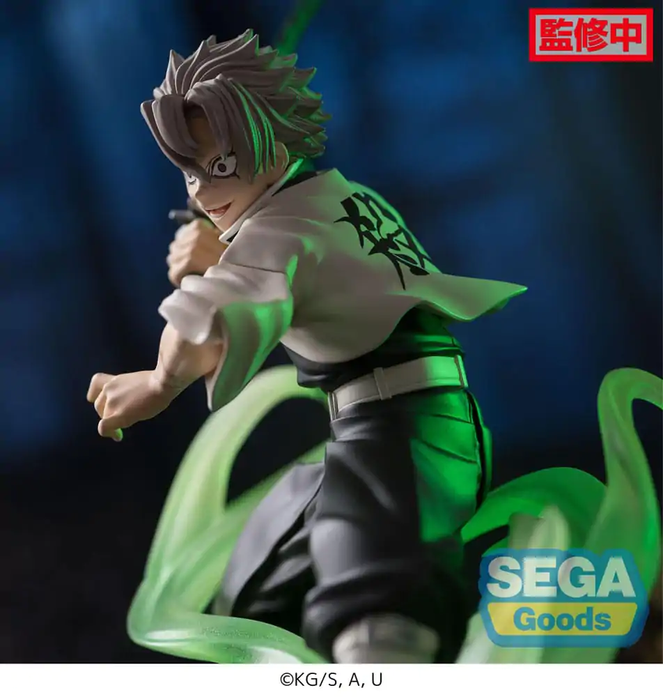 Demon Slayer: Kimetsu no Yaiba Xross Link Anime PVC Statue Sanemi Shinazugawa Hashira Training Arc 12 cm termékfotó