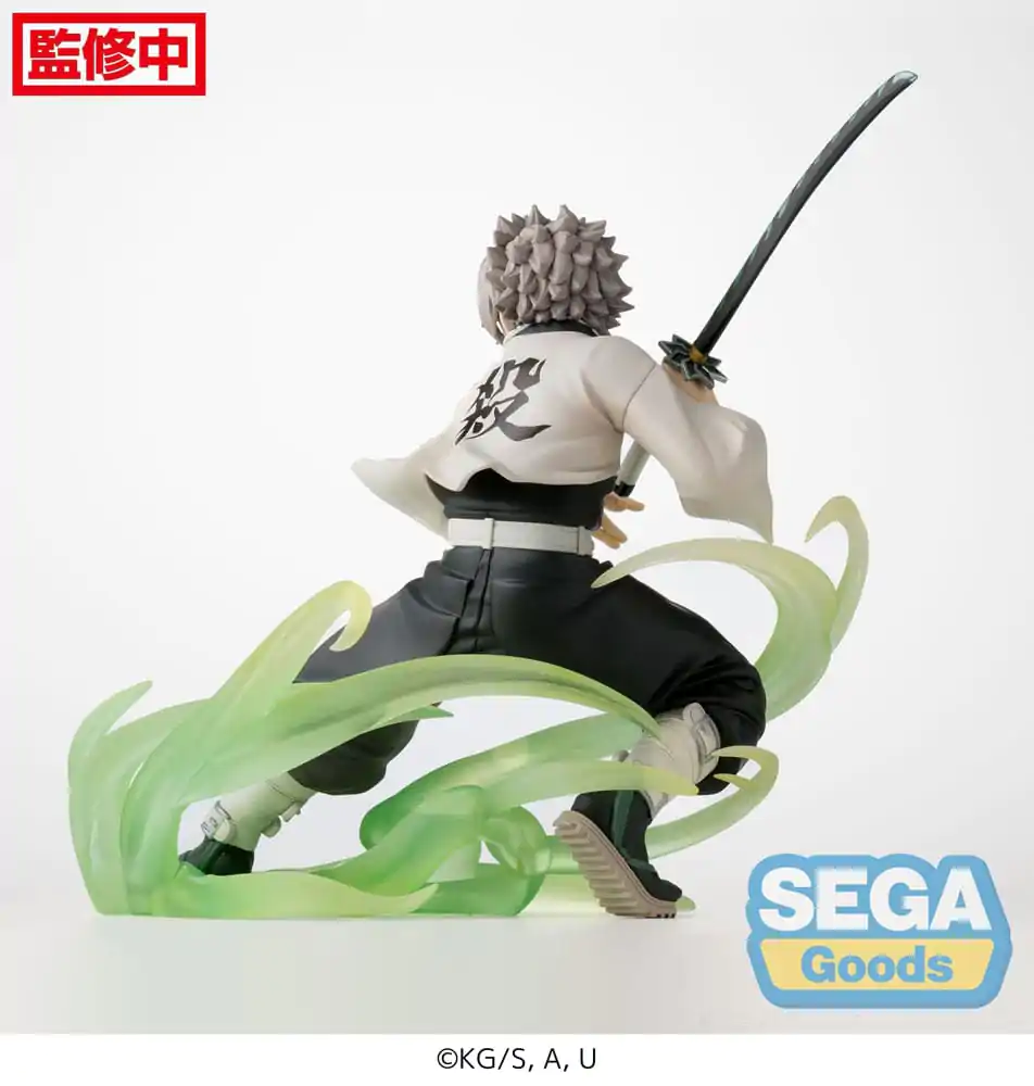 Demon Slayer: Kimetsu no Yaiba Xross Link Anime PVC Statue Sanemi Shinazugawa Hashira Training Arc 12 cm termékfotó