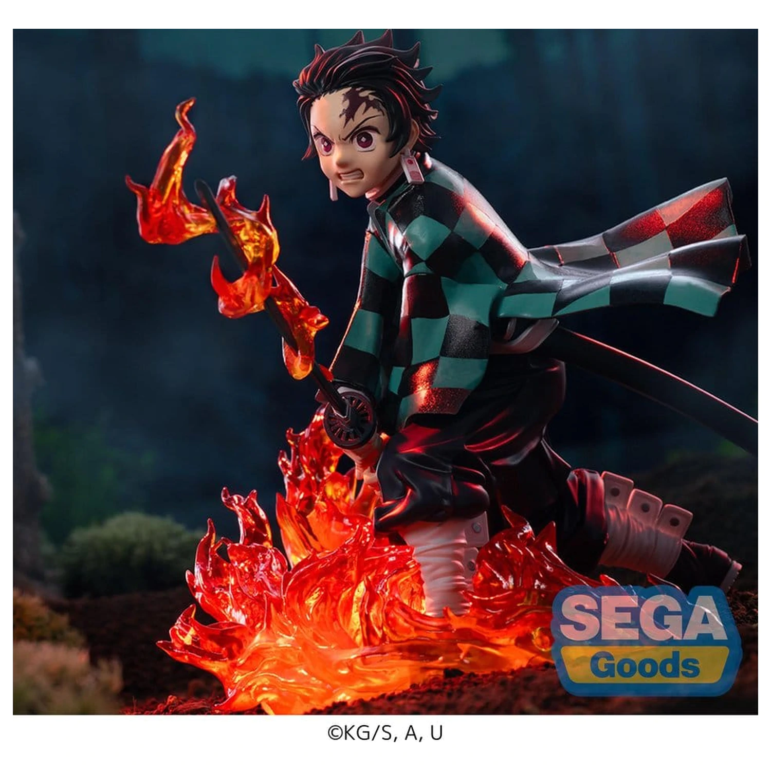 Demon Slayer: Kimetsu no Yaiba XrossLink PVC Statue Tanjiro Kamado 12 cm Produktfoto