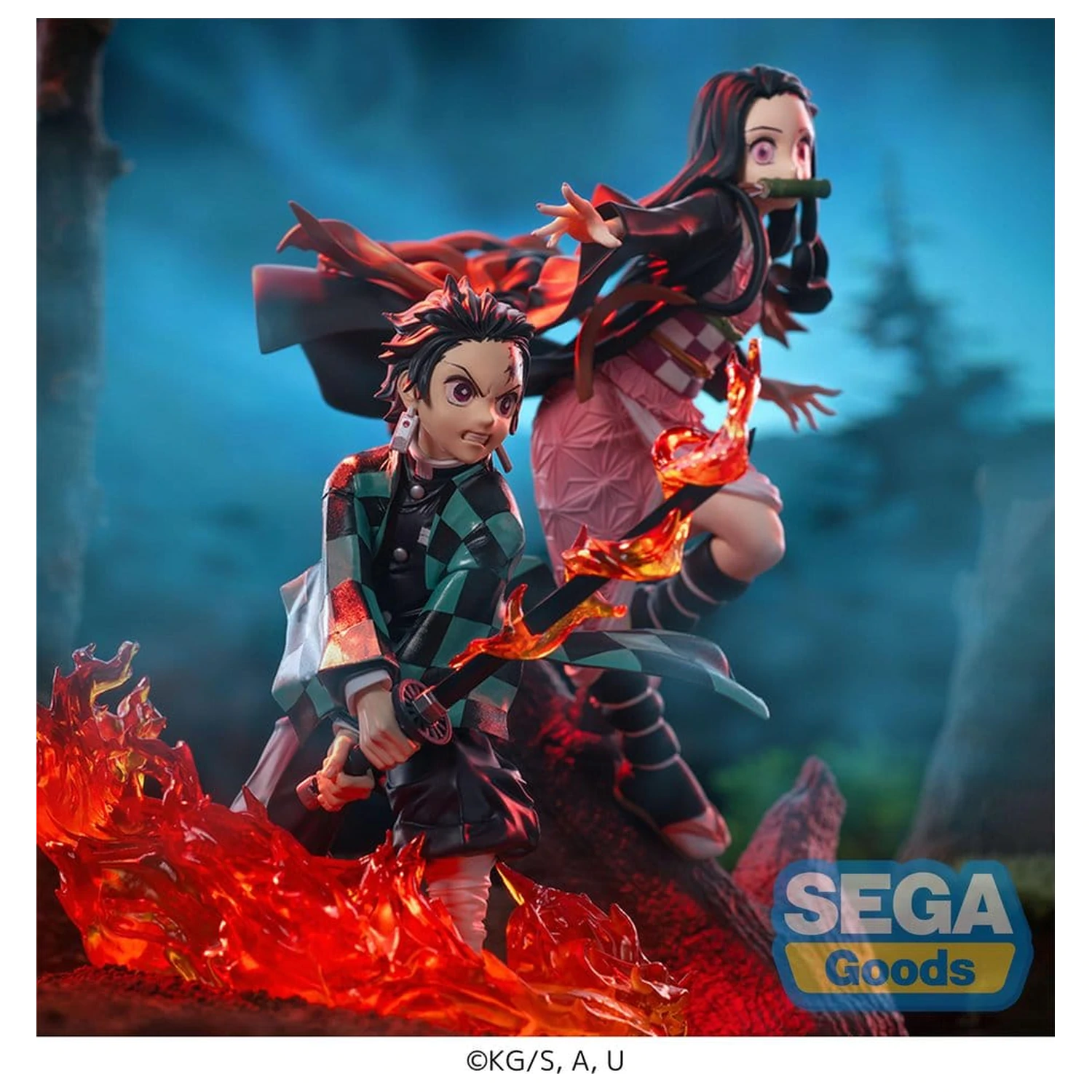 Demon Slayer: Kimetsu no Yaiba XrossLink PVC Statue Tanjiro Kamado 12 cm Produktfoto