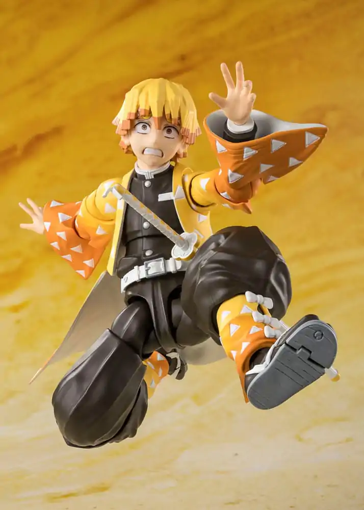 Demon Slayer Kimetsu no Yaiba Zenitsu Agatsuma S.H. Figuarts Figur 14 cm Produktfoto