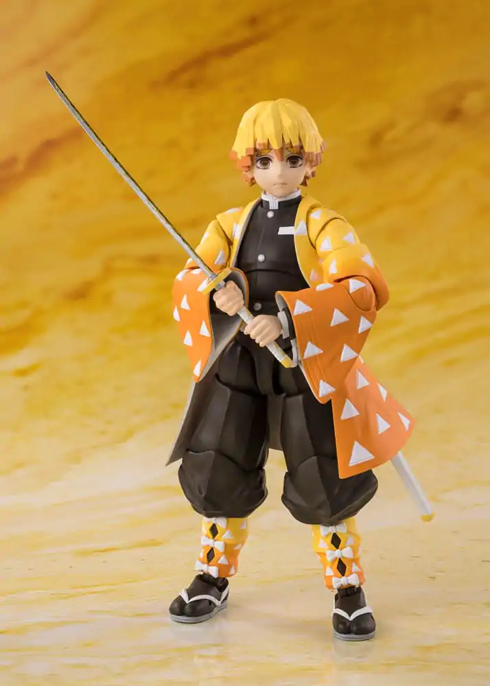 Demon Slayer Kimetsu no Yaiba Zenitsu Agatsuma S.H. Figuarts Figur 14 cm Produktfoto