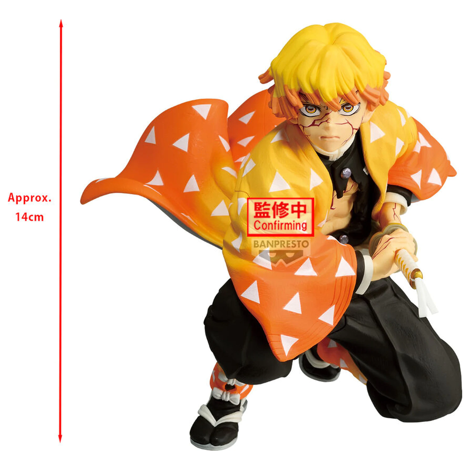 Demon Slayer Maximatic Zenitsu Agatsuma Figur 14cm Produktfoto