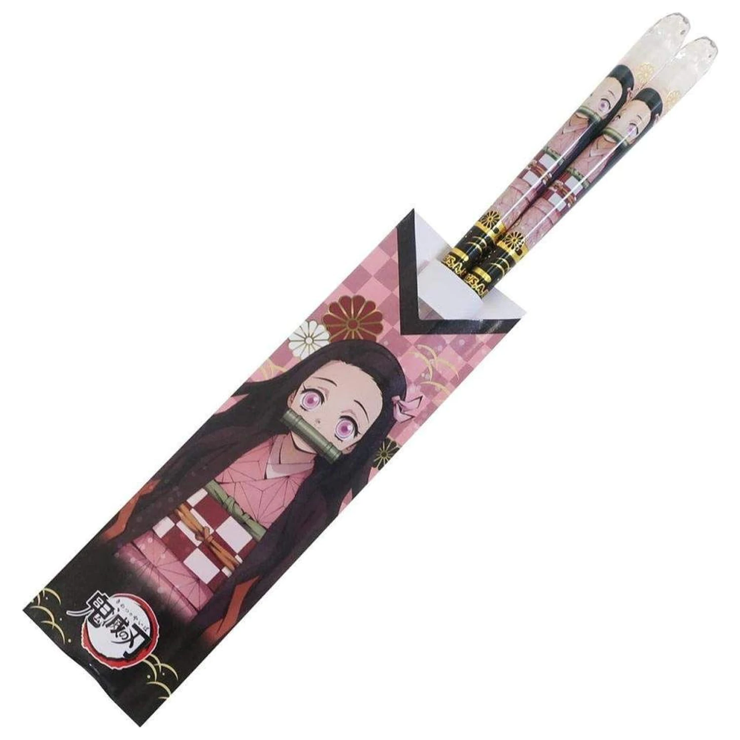 Demon Slayer Nezuko Kamado durchsichtige Essstäbchen 21cm Produktfoto