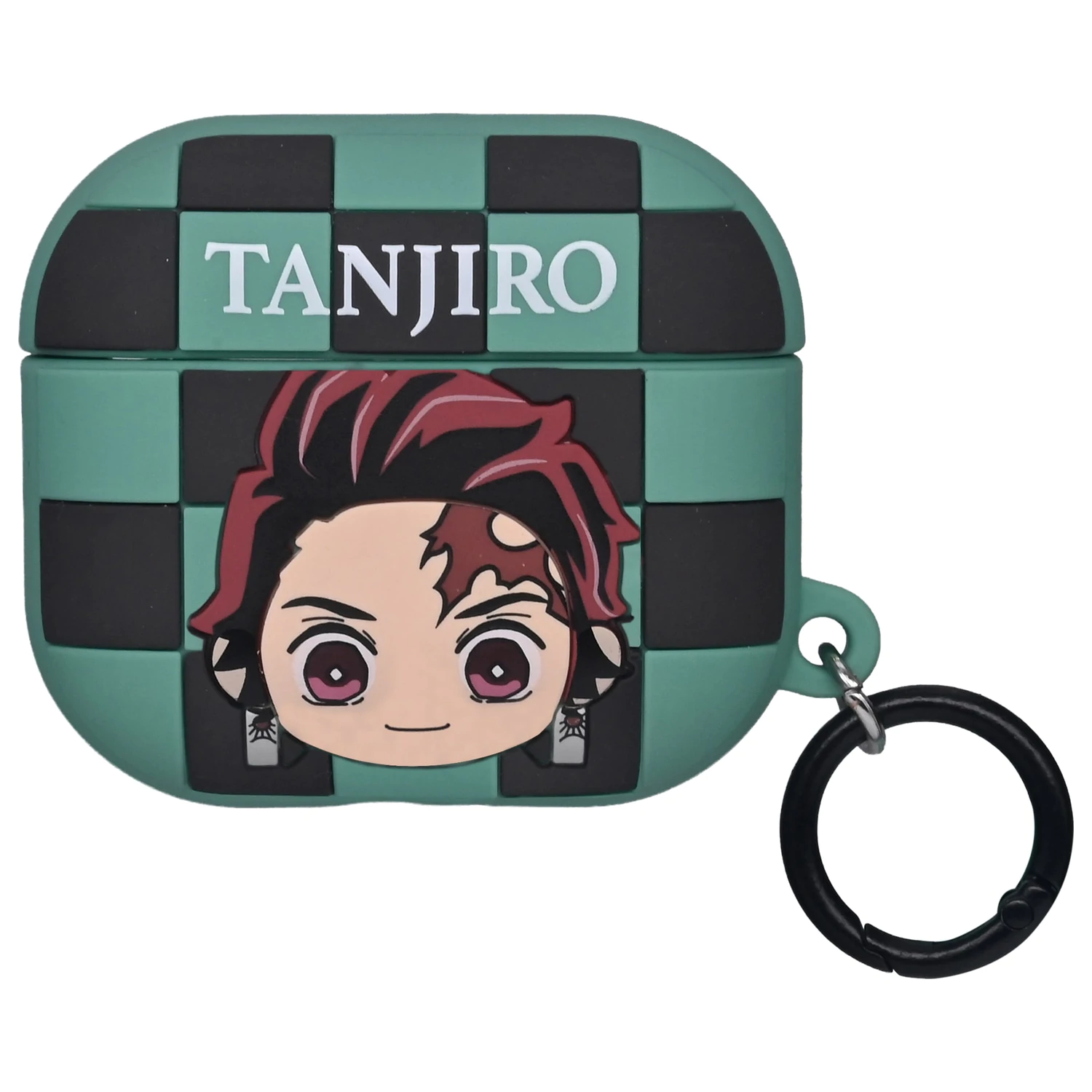 DEMON SLAYER Tanjiro 3D Schaumstoff AirPods Case Tasche Clip Produktfoto