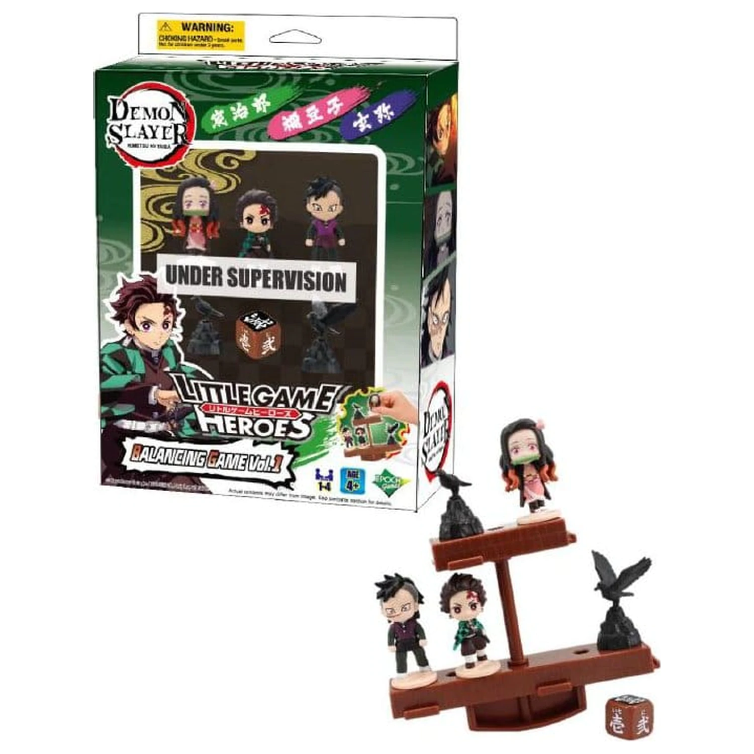 Demon Slayer Spiel Tanjiro & Nezuko & Genya Produktfoto