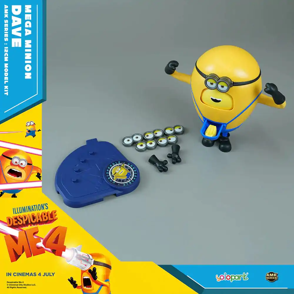 Ich - Einfach Unverbesserlich 4 AMK Series Plastic Model Kit Super Dave 12 cm Produktfoto