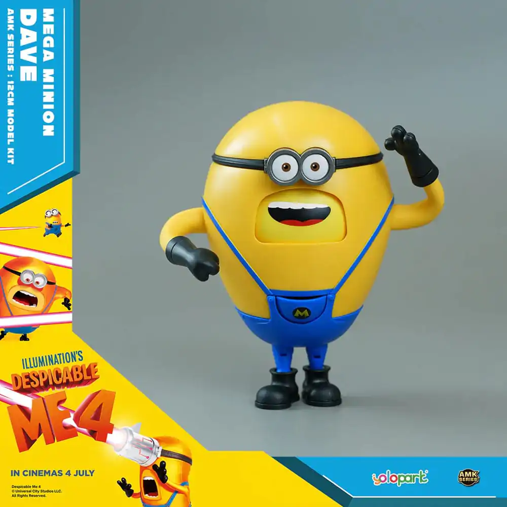 Ich - Einfach Unverbesserlich 4 AMK Series Plastic Model Kit Super Dave 12 cm Produktfoto