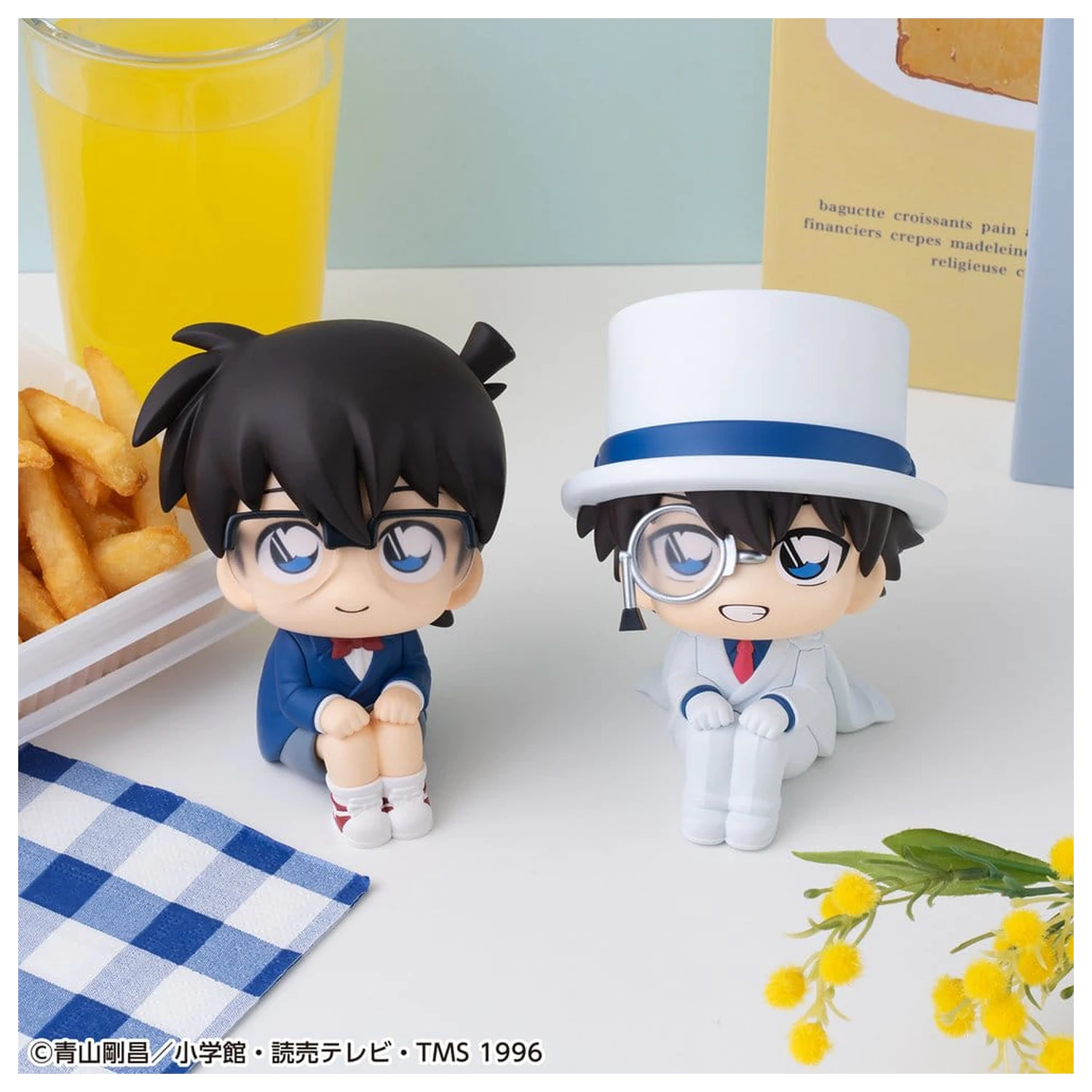 Detective Conan Look Up PVC Figuren 2er-Pack Conan Edogawa & Kid the Phantom Thief 11 cm (mit Geschenk) Produktfoto