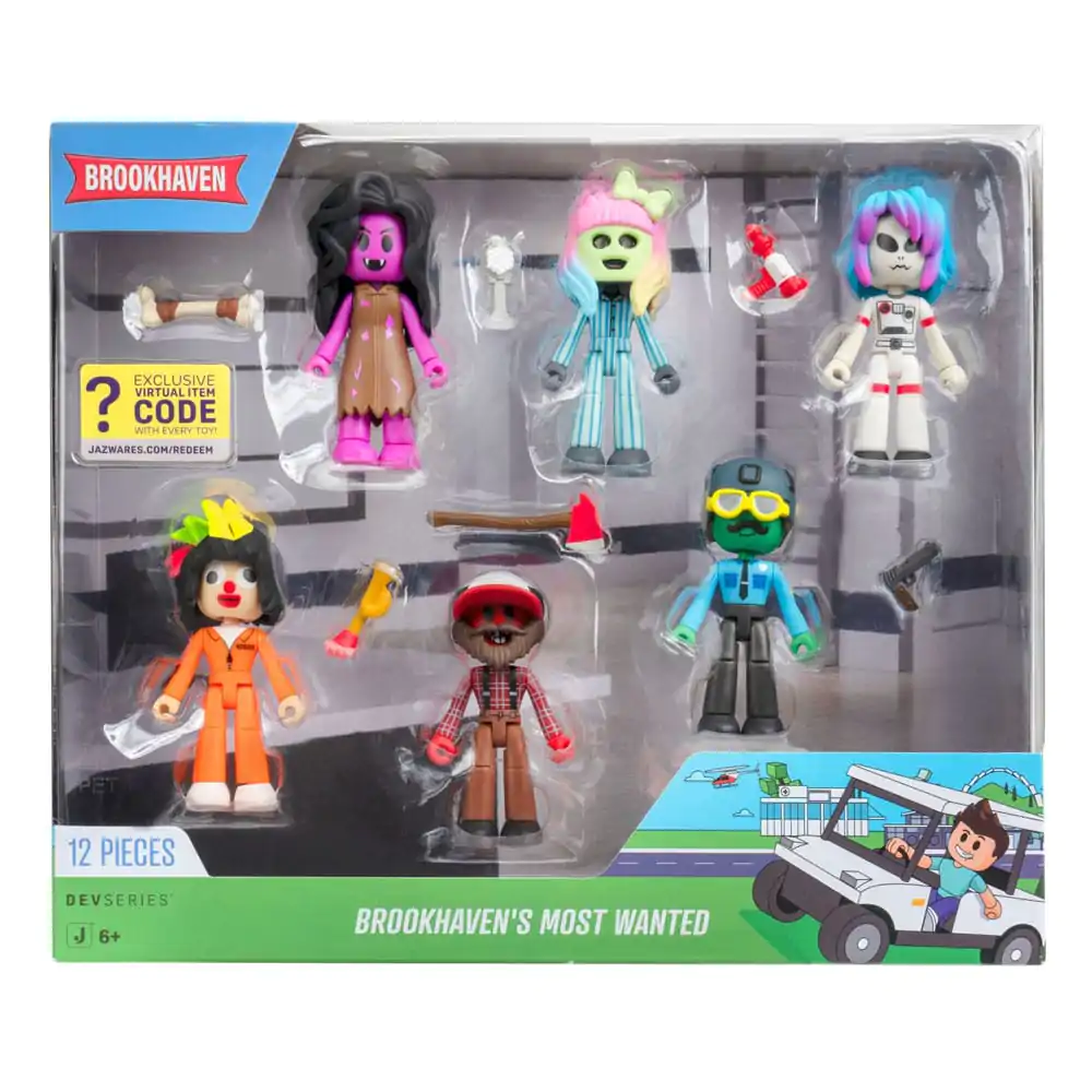 Dev Series Actionfiguren 6er-Pack Brookhaven: Brookhaven's Most Wanted Wave 2 Produktfoto