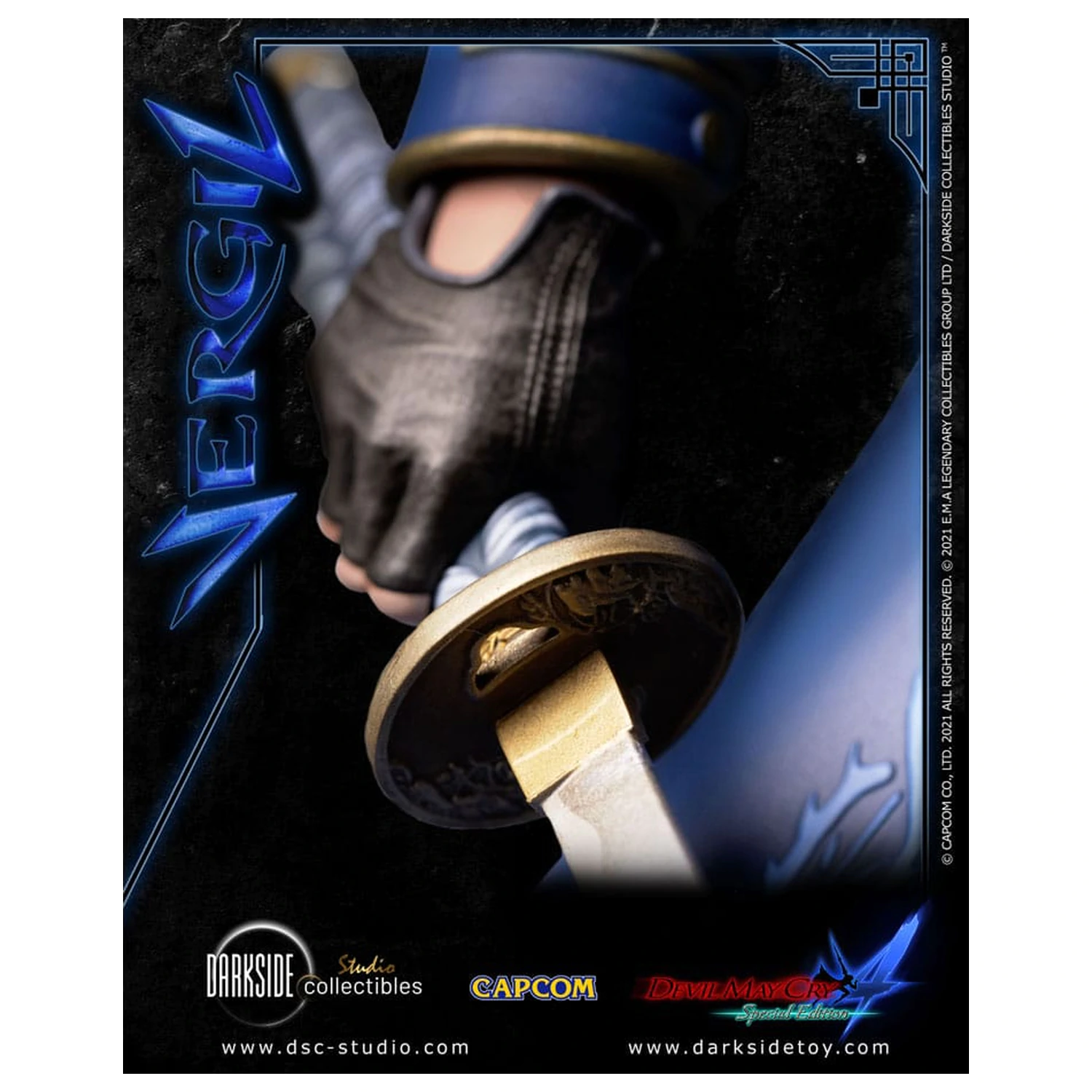 Devil May Cry 4 Premium Statue 1/4 Vergil 51 cm Produktfoto