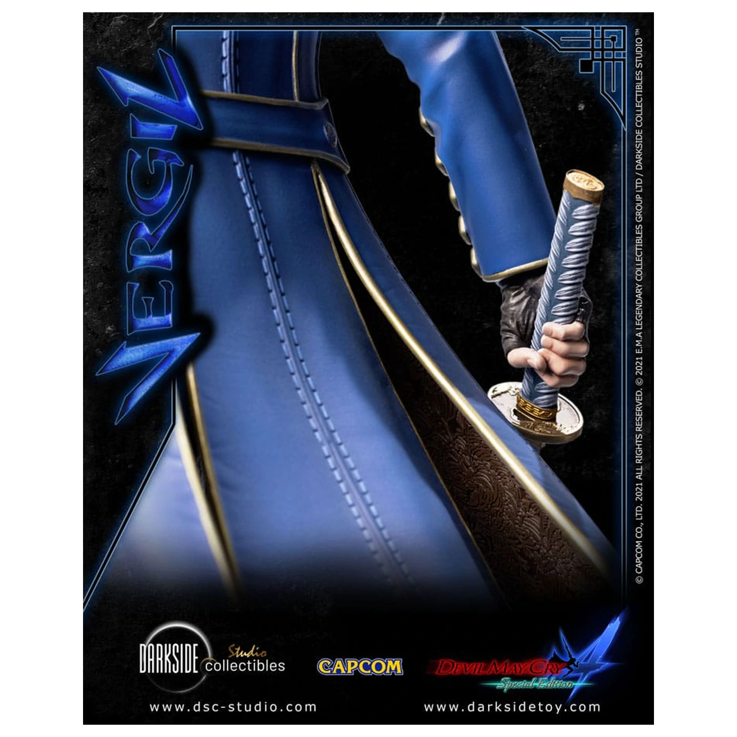 Devil May Cry 4 Premium Statue 1/4 Vergil 51 cm Produktfoto