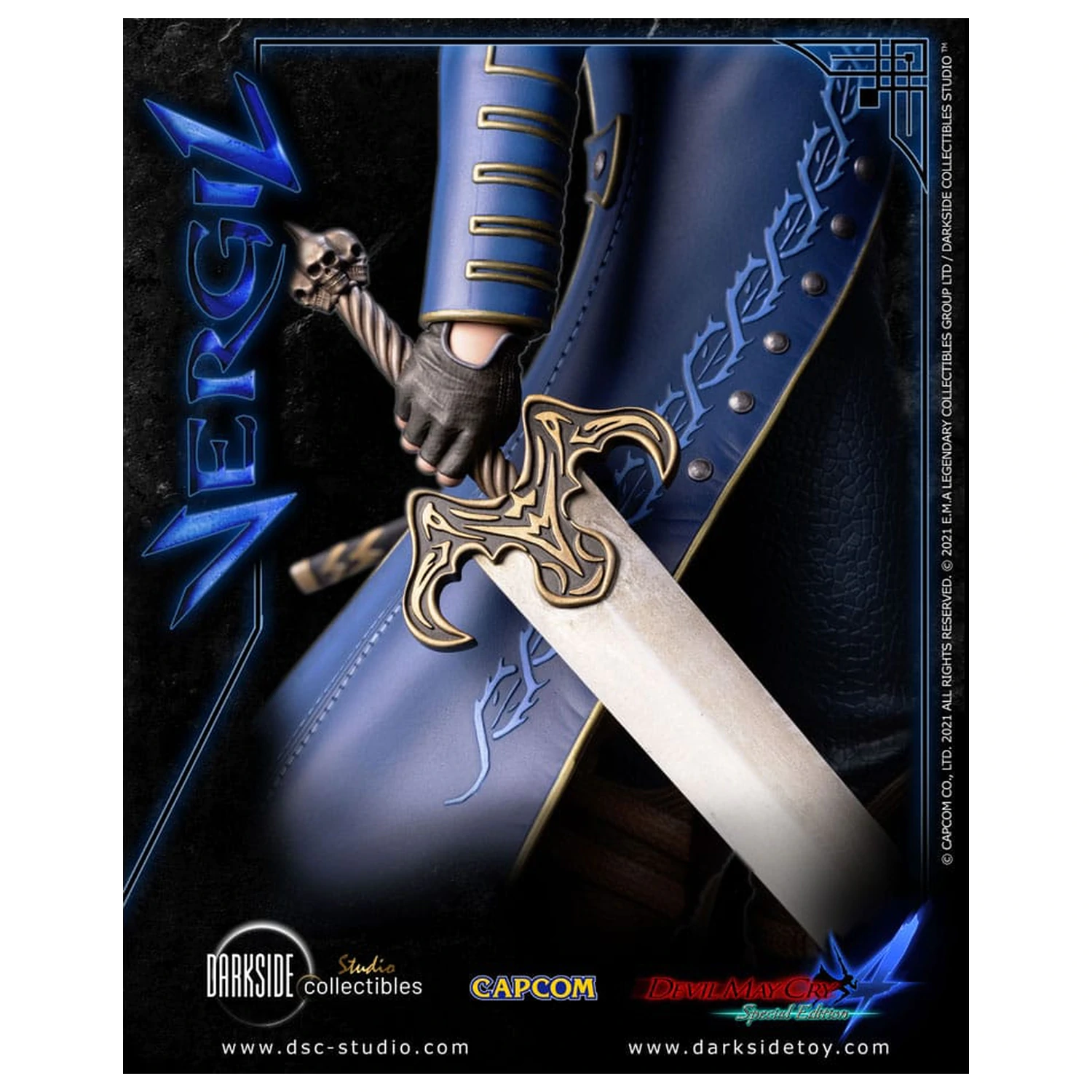 Devil May Cry 4 Premium Statue 1/4 Vergil 51 cm Produktfoto