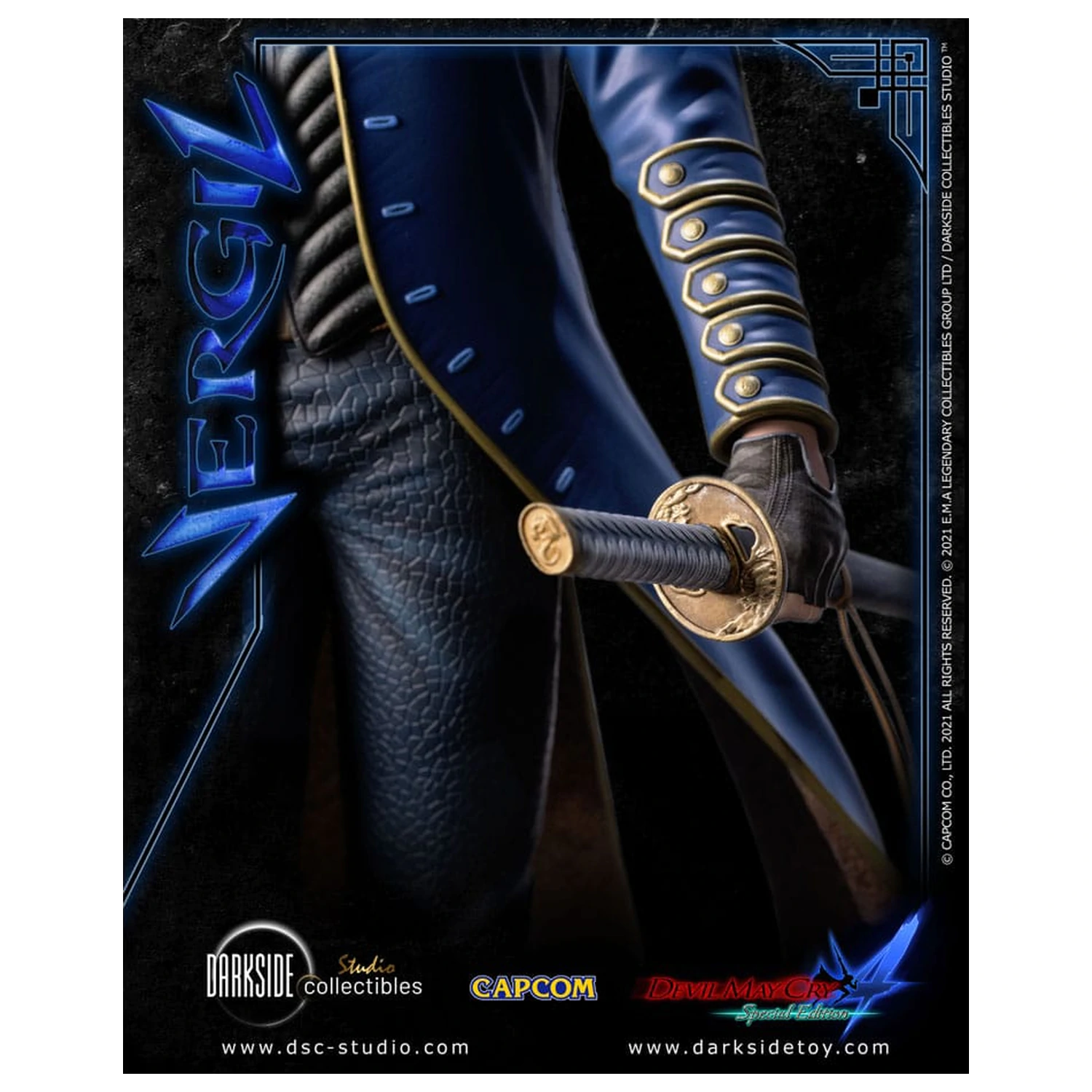Devil May Cry 4 Premium Statue 1/4 Vergil 51 cm Produktfoto