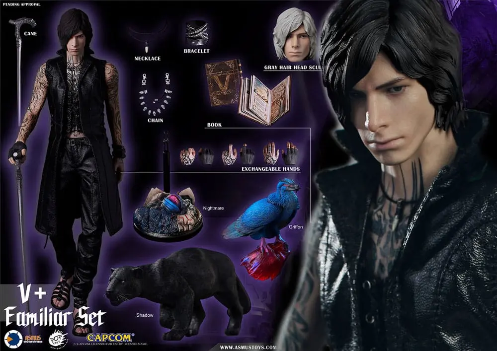 Devil May Cry 5 Actionfigur 1/6 V (Luxury Edition) 31 cm Produktfoto
