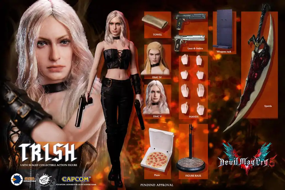 Devil May Cry V Actionfigur 1/6 Trish 27 cm termékfotó