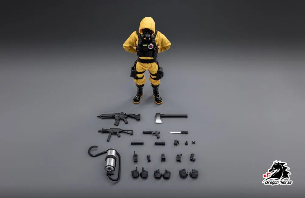 DH-S002 SCP Foundation Series Actionfigur Kit 1/12 MTF ZETA-9 &quot;Mole Rats&quot; 15 cm Produktfoto