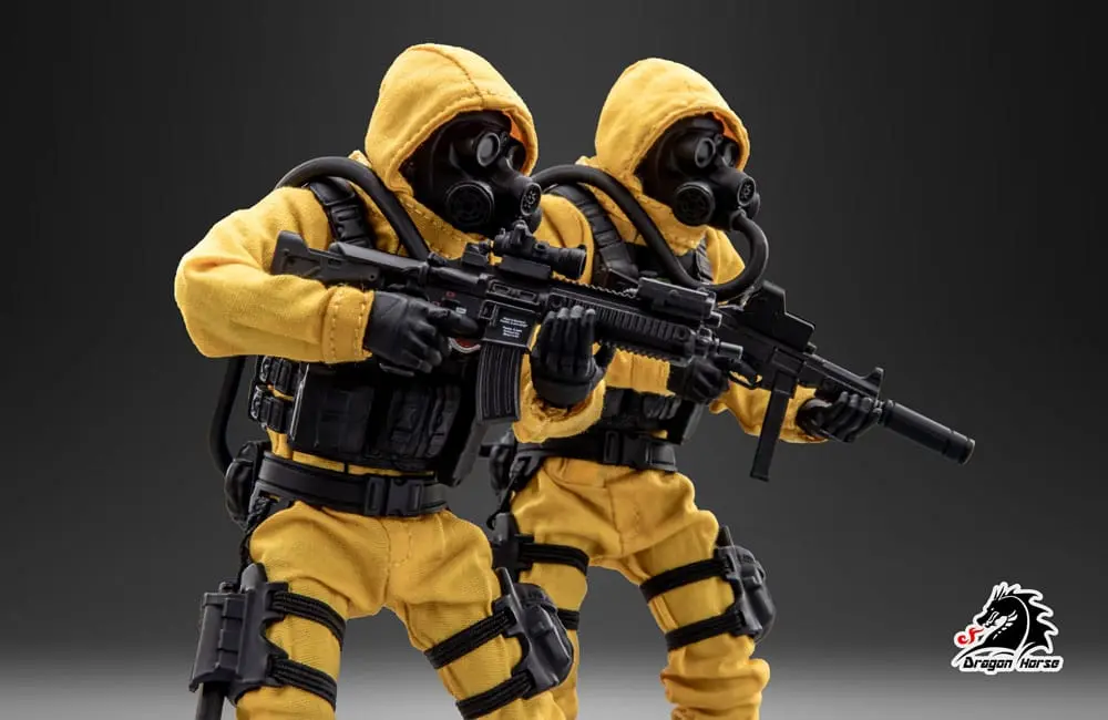 DH-S002 SCP Foundation Series Actionfigur Kit 1/12 MTF ZETA-9 &quot;Mole Rats&quot; 15 cm Produktfoto