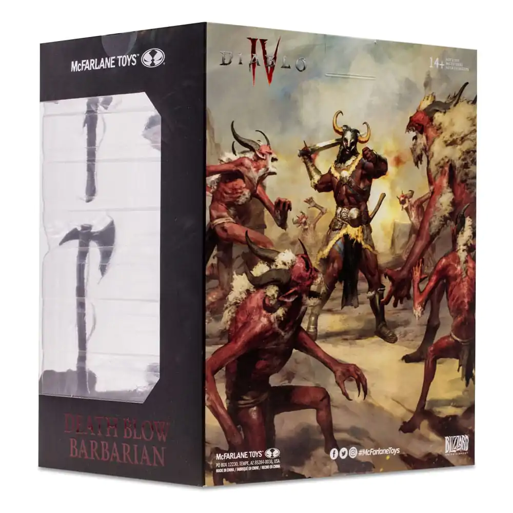 Diablo 4 Actionfigur Barbarian 15 cm termékfotó