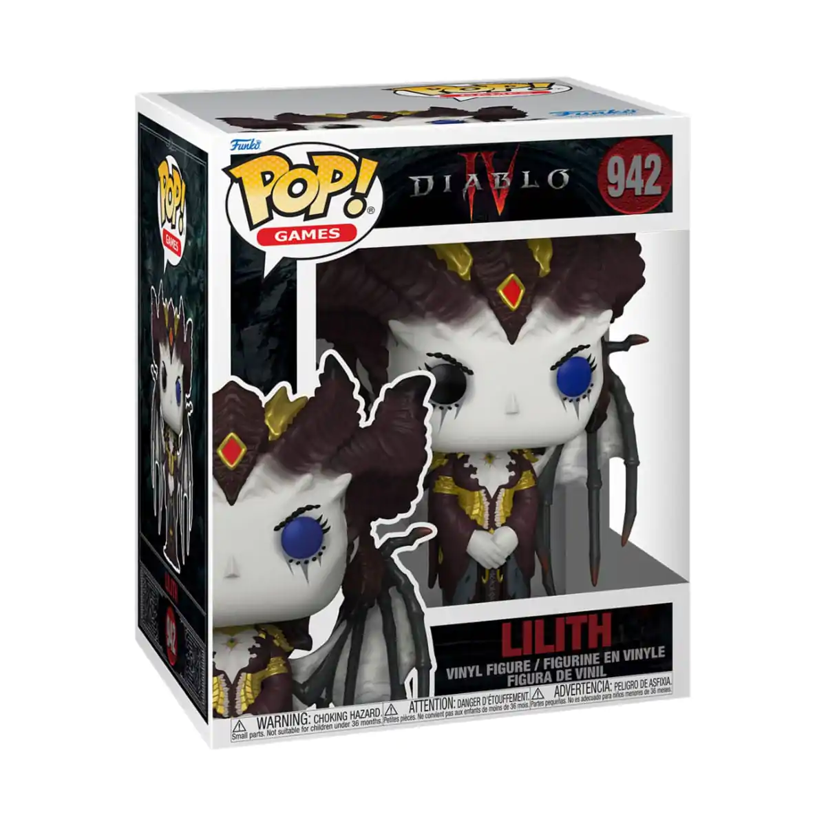Diablo 4 Oversized POP! Games Vinyl Figur Lilith 15 cm Produktfoto