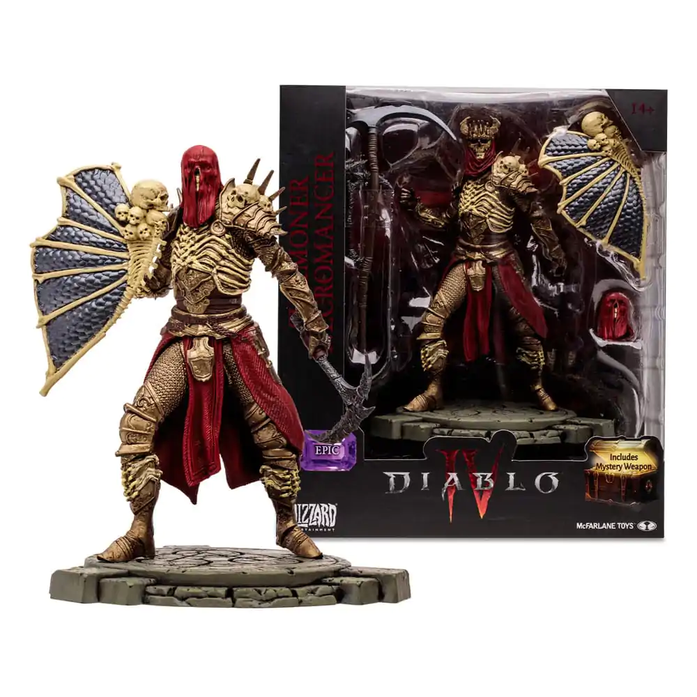 Diablo 4 Actionfigur Necromancer (Epic) 15 cm Produktfoto