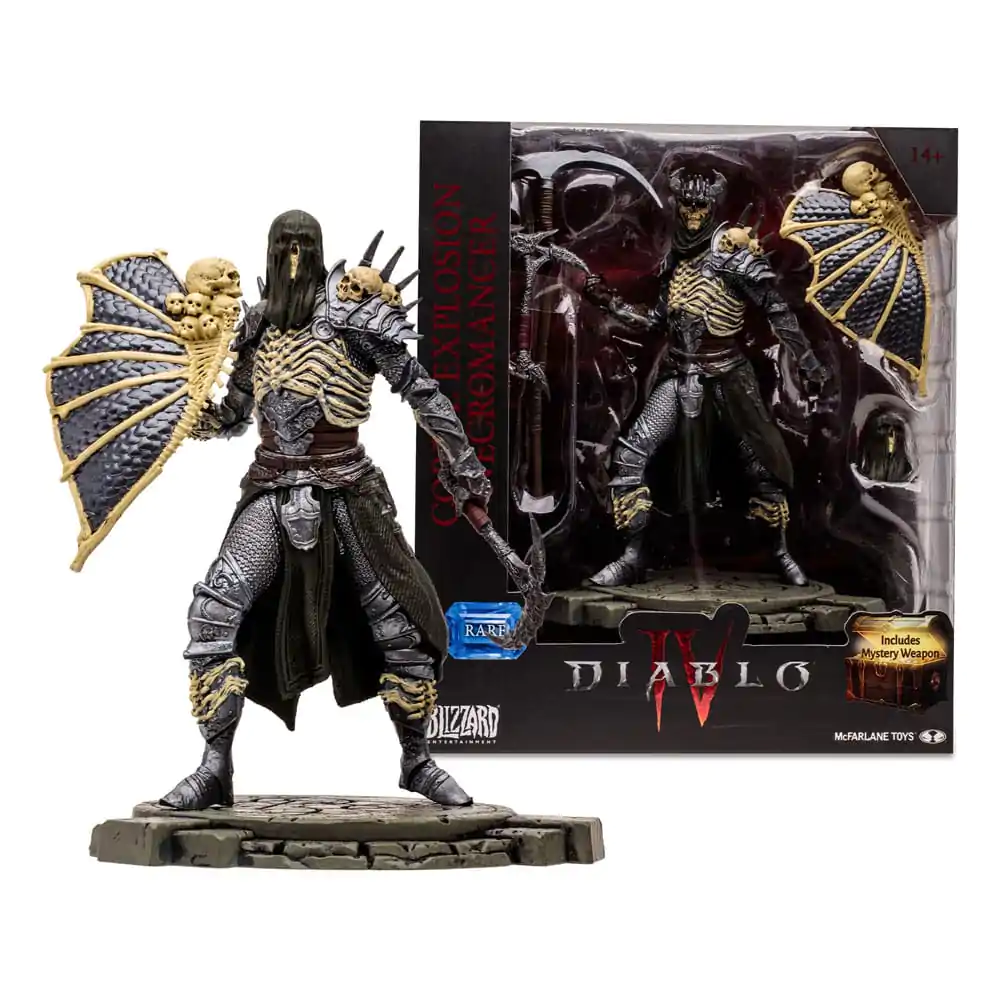Diablo 4 Actionfigur Necromancer (Rare) 15 cm Produktfoto