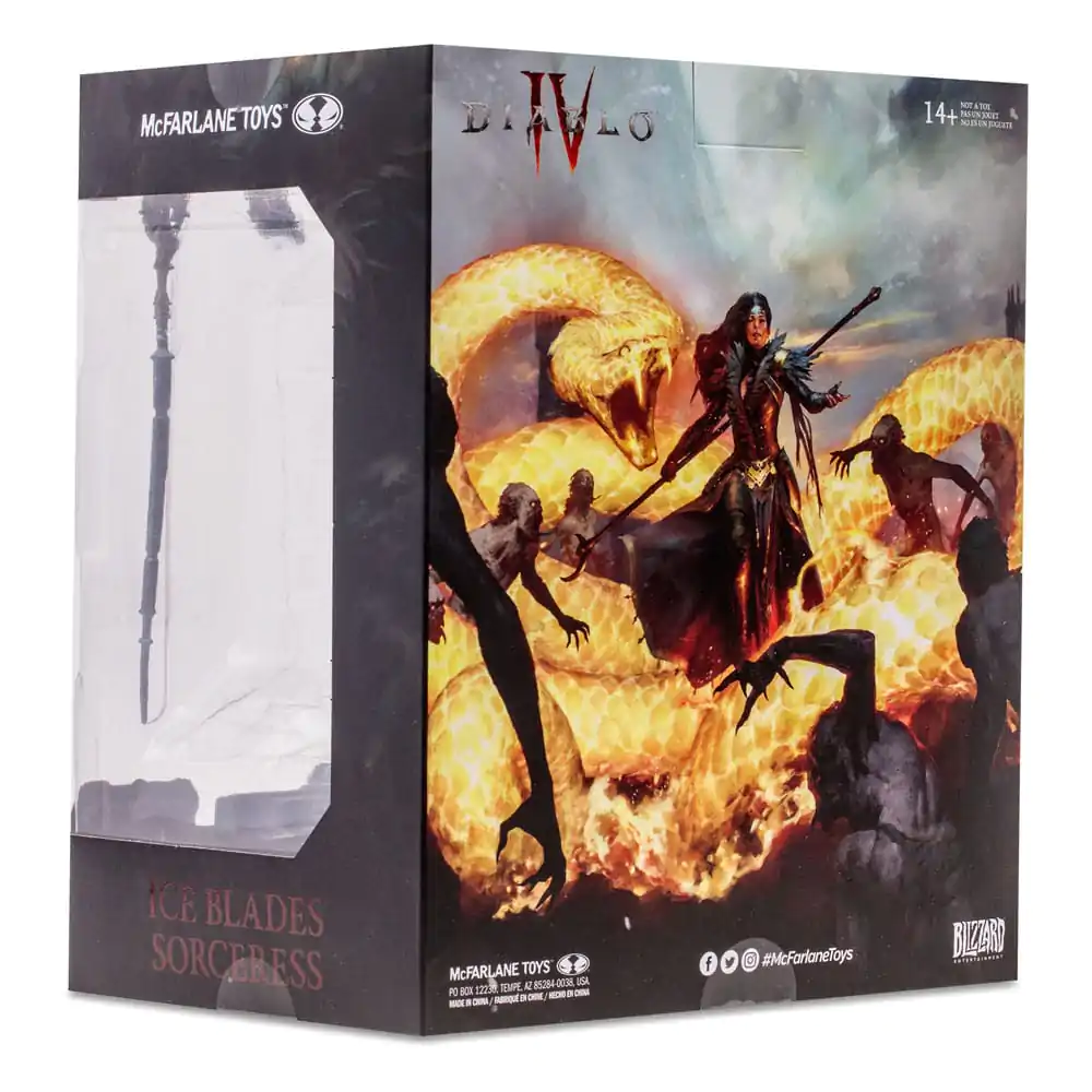 Diablo 4 Actionfigur Sorceress (Epic) 15 cm Produktfoto