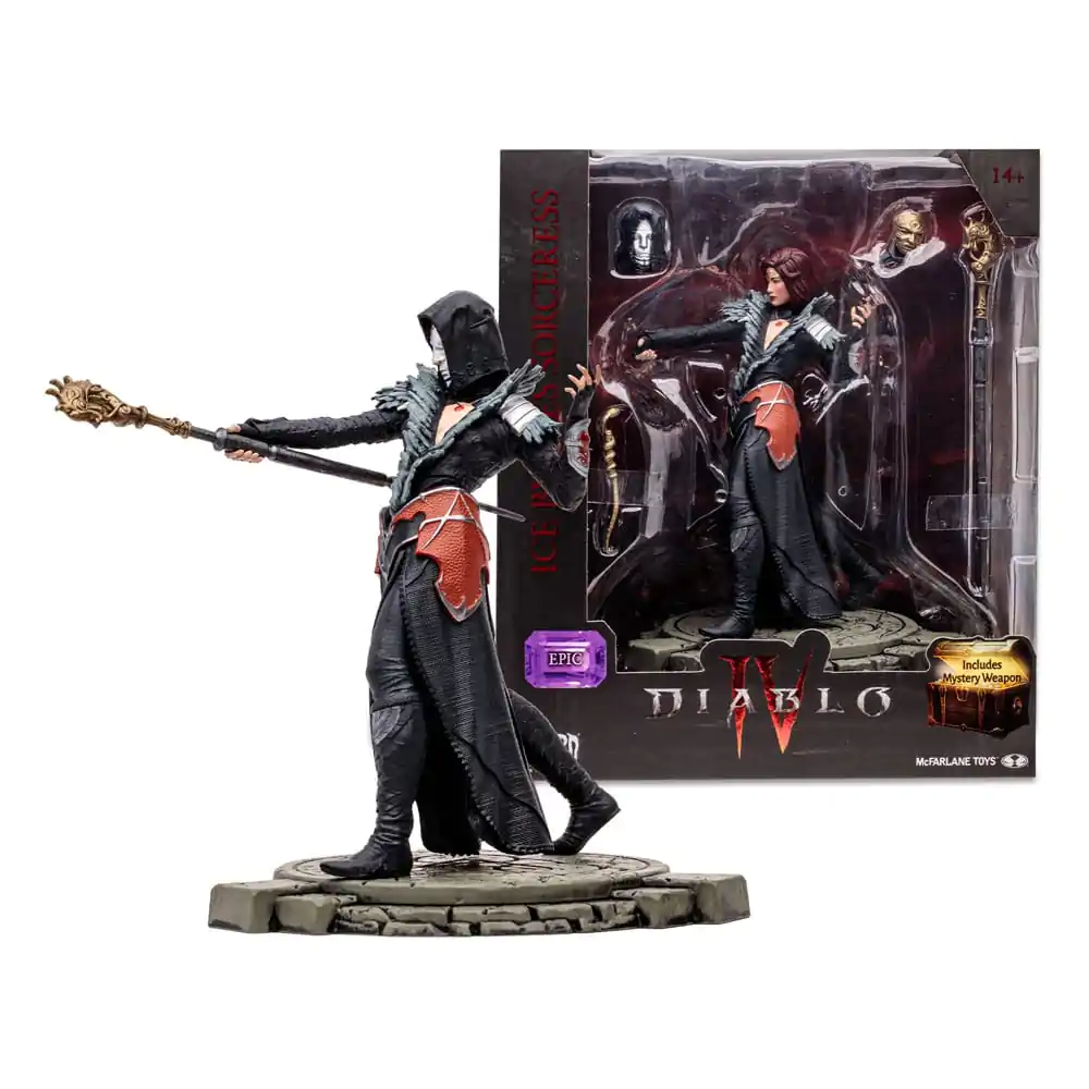 Diablo 4 Actionfigur Sorceress (Epic) 15 cm Produktfoto