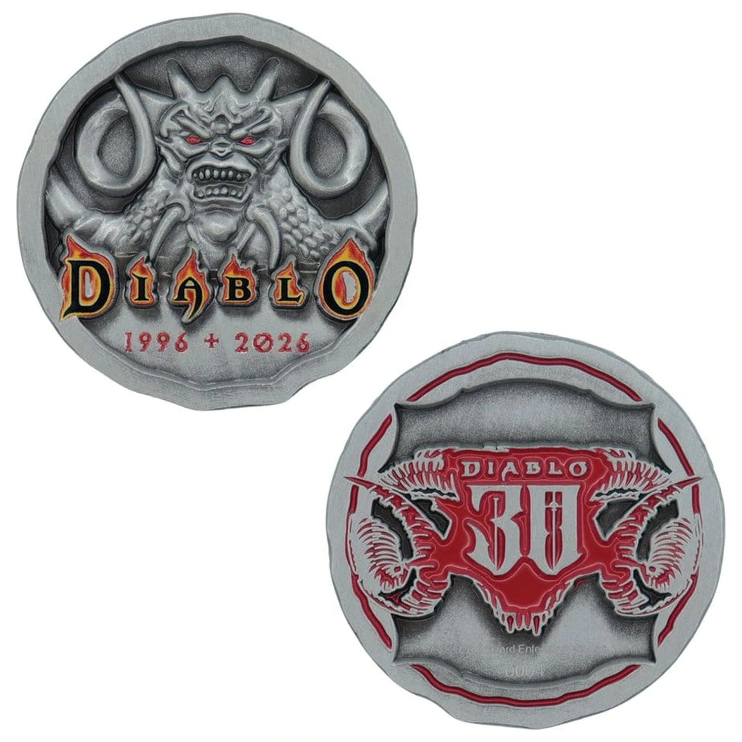 Diablo Sammlermünze 30. Jubiläum Limitierte Auflage Produktfoto