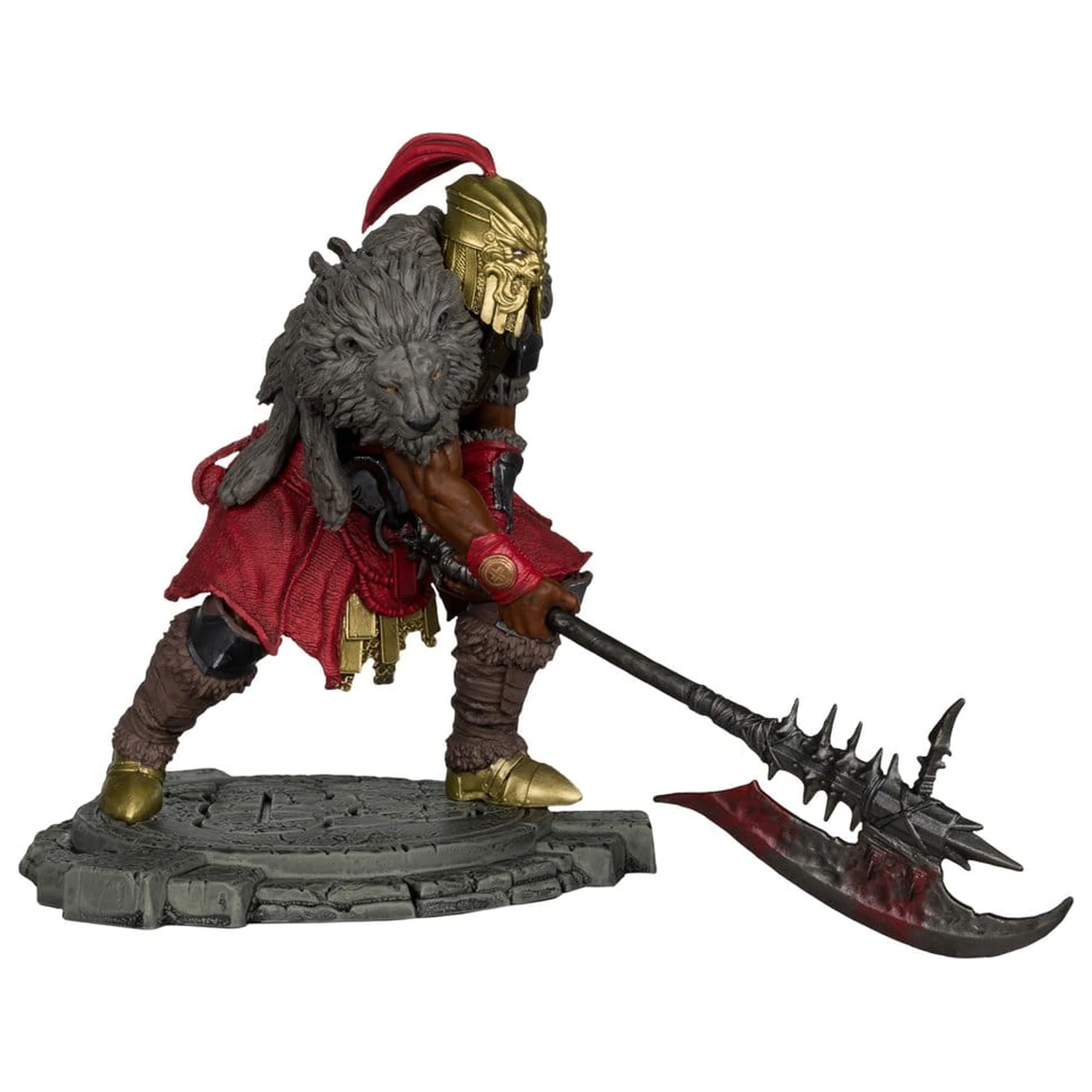 Diablo IV 1/12 Maßstab Limited Edition Posed Figur Barbarian 12 cm Produktfoto