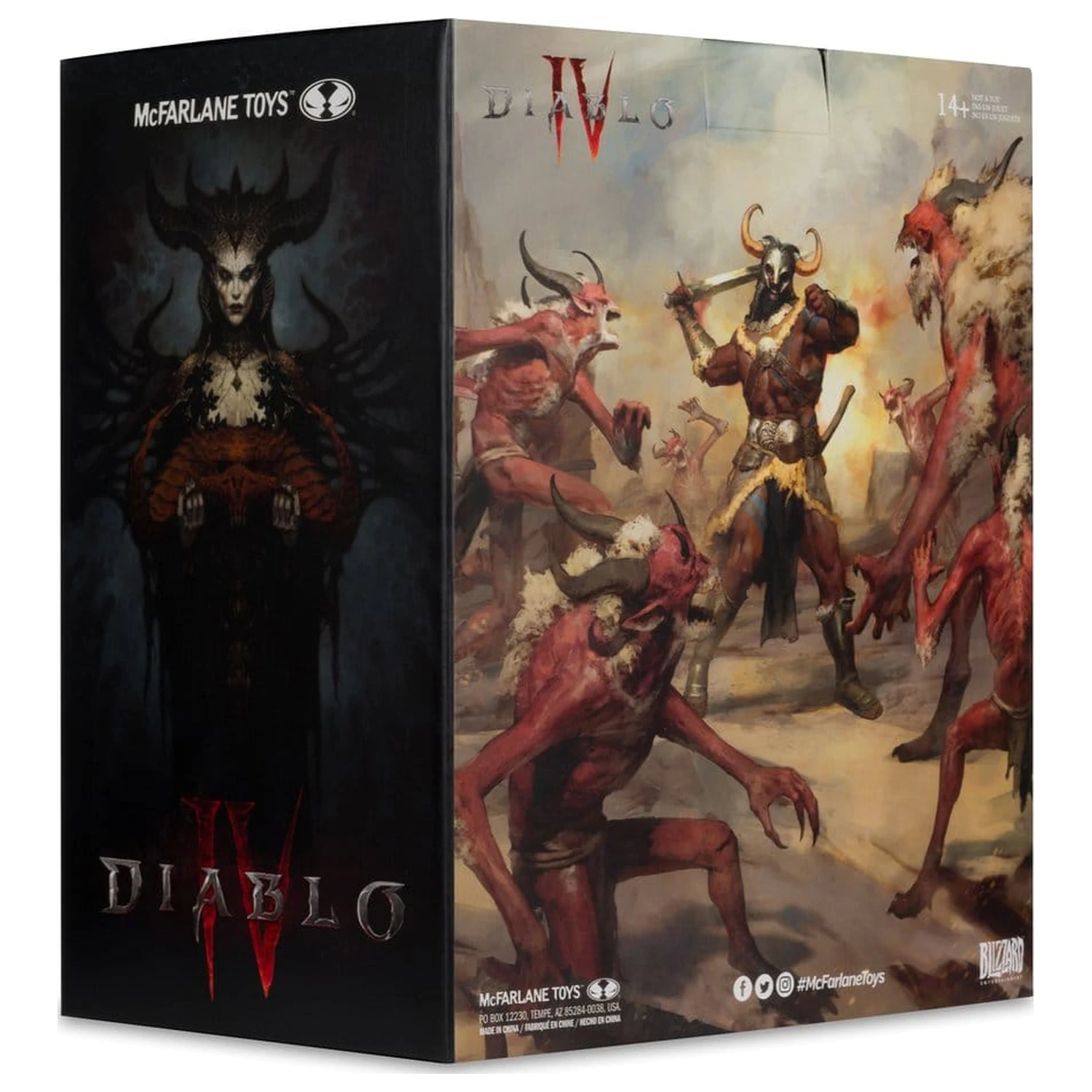 Diablo IV 1/12 Maßstab Limited Edition Posed Figur Barbarian 12 cm Produktfoto