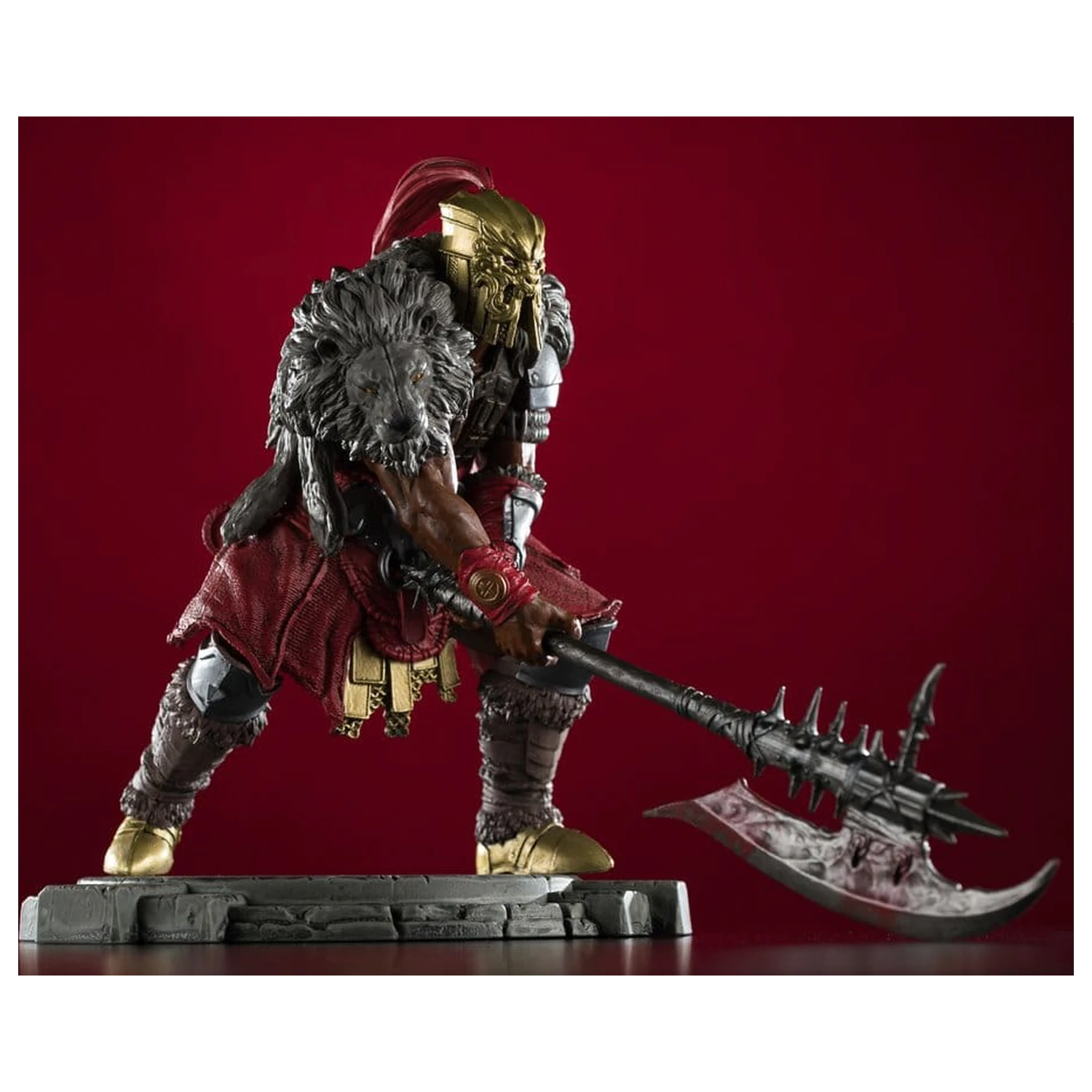 Diablo IV 1/12 Maßstab Limited Edition Posed Figur Barbarian 12 cm Produktfoto