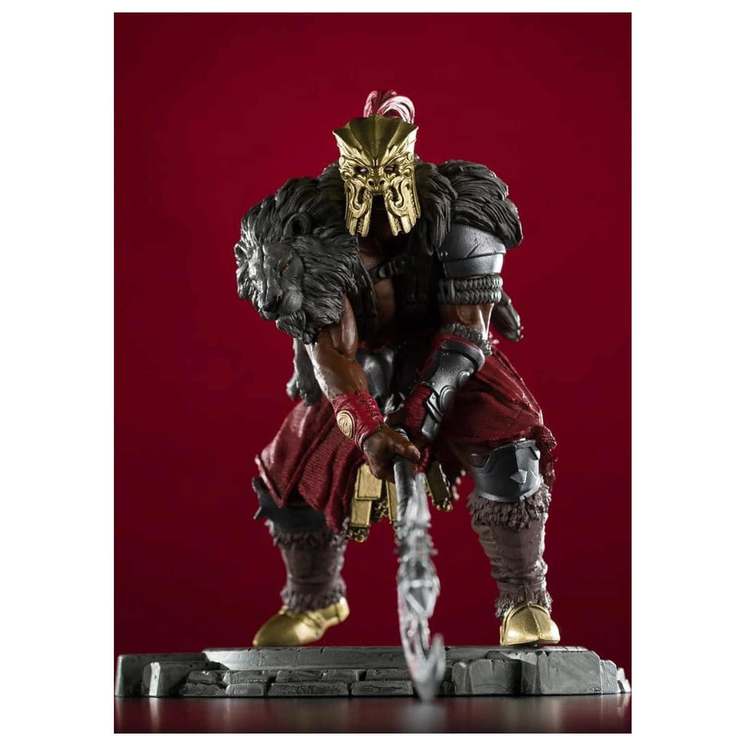 Diablo IV 1/12 Maßstab Limited Edition Posed Figur Barbarian 12 cm Produktfoto