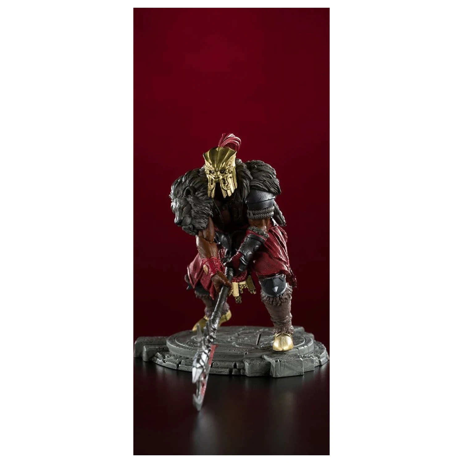 Diablo IV 1/12 Maßstab Limited Edition Posed Figur Barbarian 12 cm Produktfoto