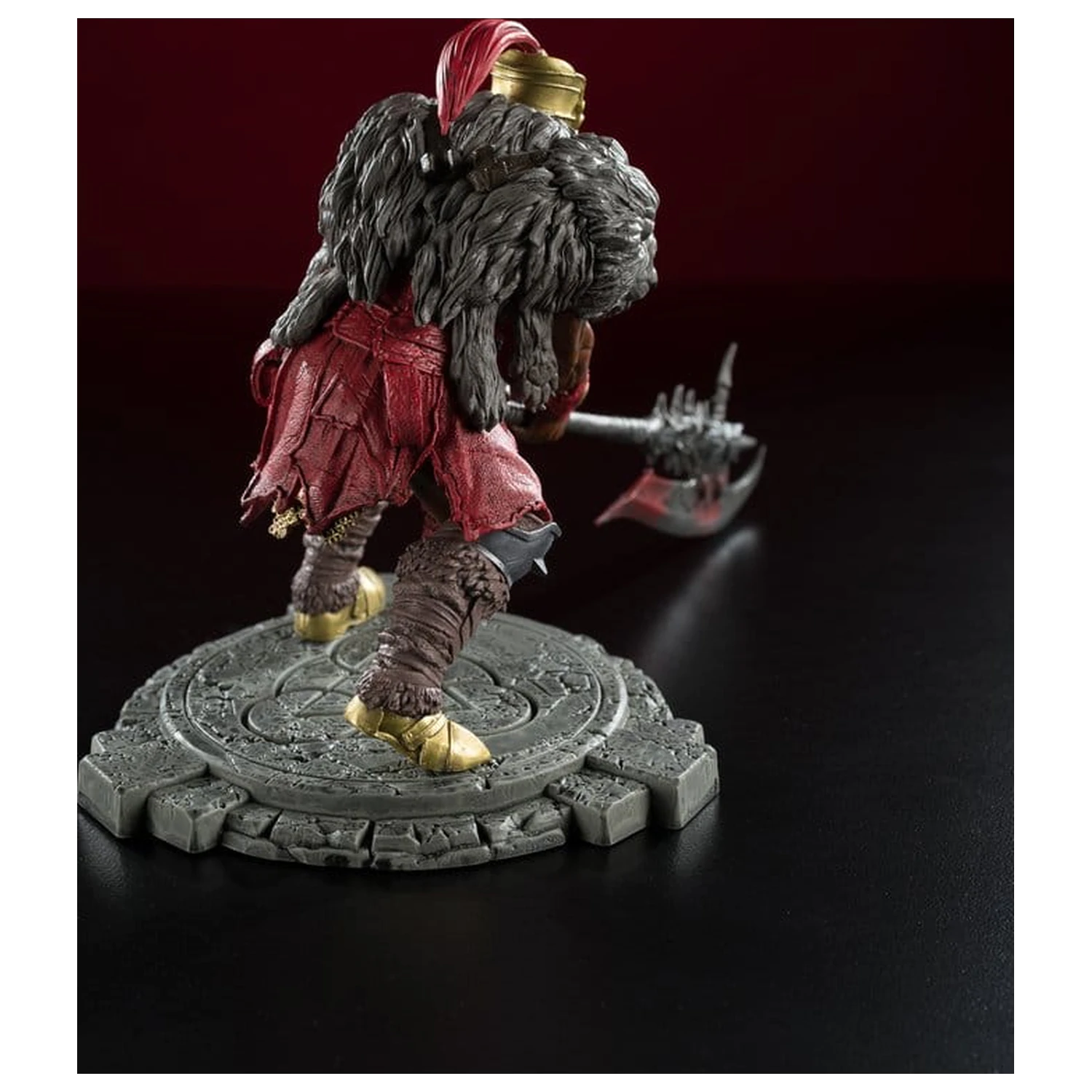 Diablo IV 1/12 Maßstab Limited Edition Posed Figur Barbarian 12 cm Produktfoto