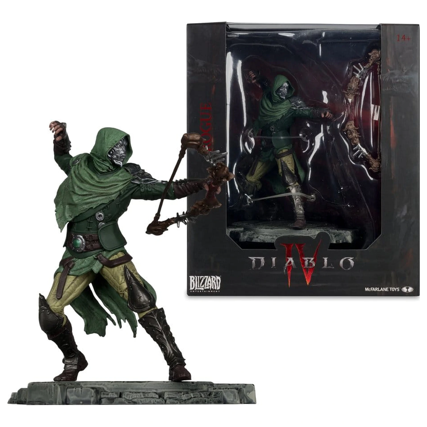 Diablo IV 1/12 Maßstab Limitierte Edition Posed Figur Rogue 13 cm Produktfoto