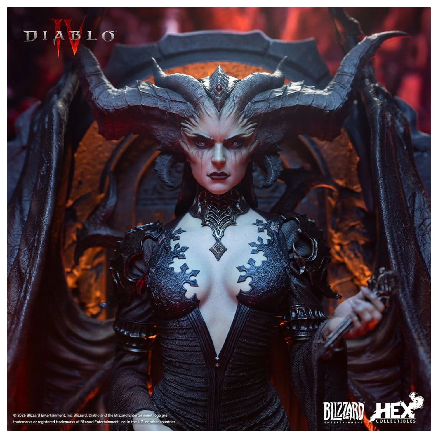 Diablo IV Kunst Statue Lilith 34 cm Produktfoto