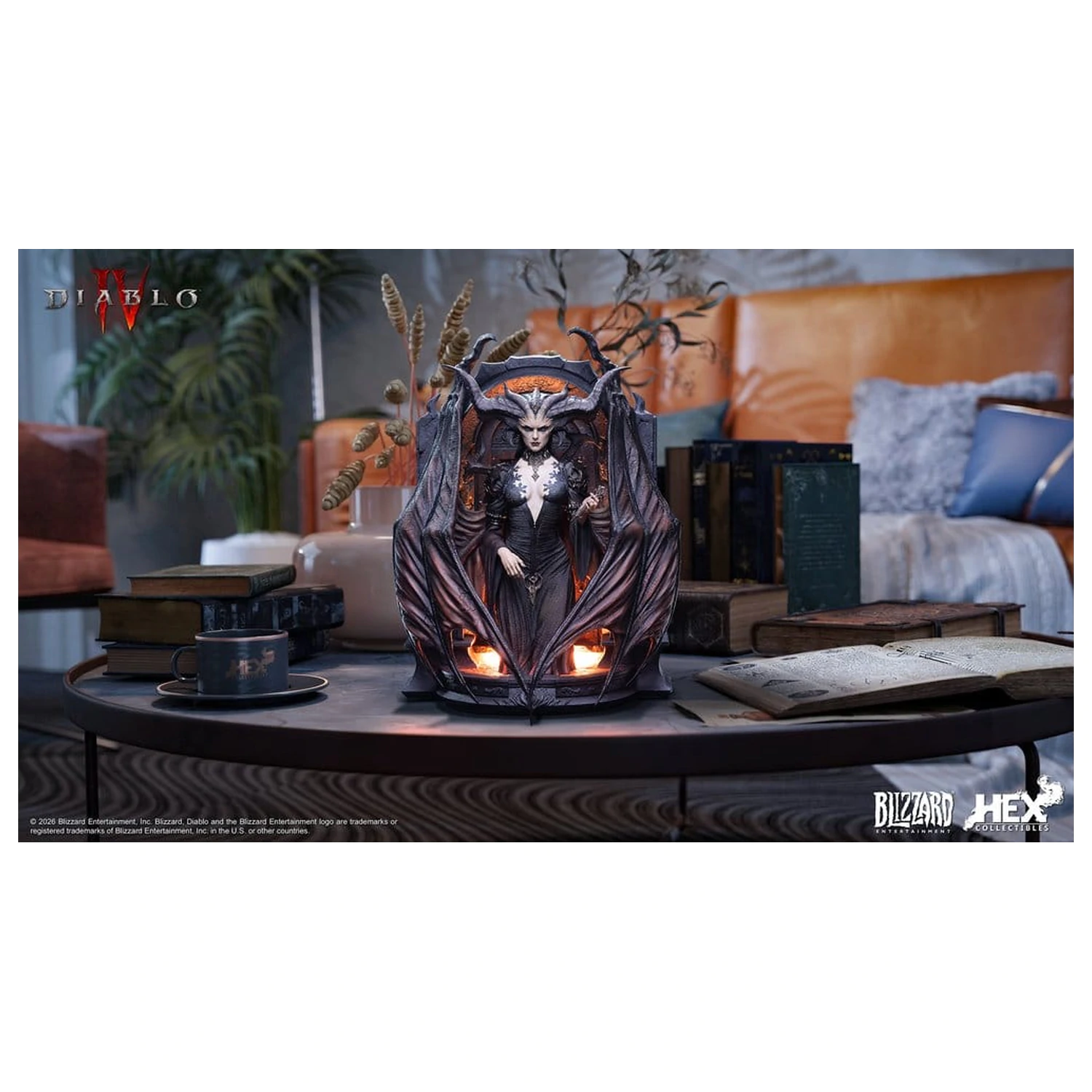Diablo IV Kunst Statue Lilith 34 cm Produktfoto