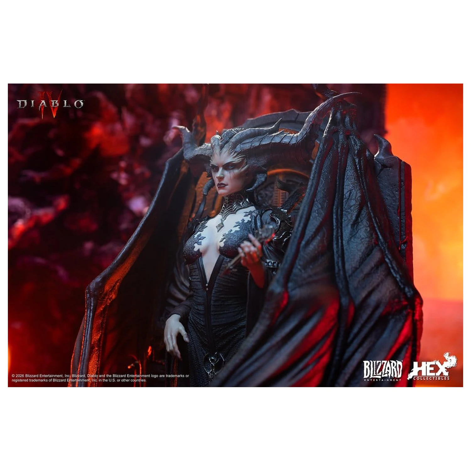 Diablo IV Kunst Statue Lilith 34 cm Produktfoto