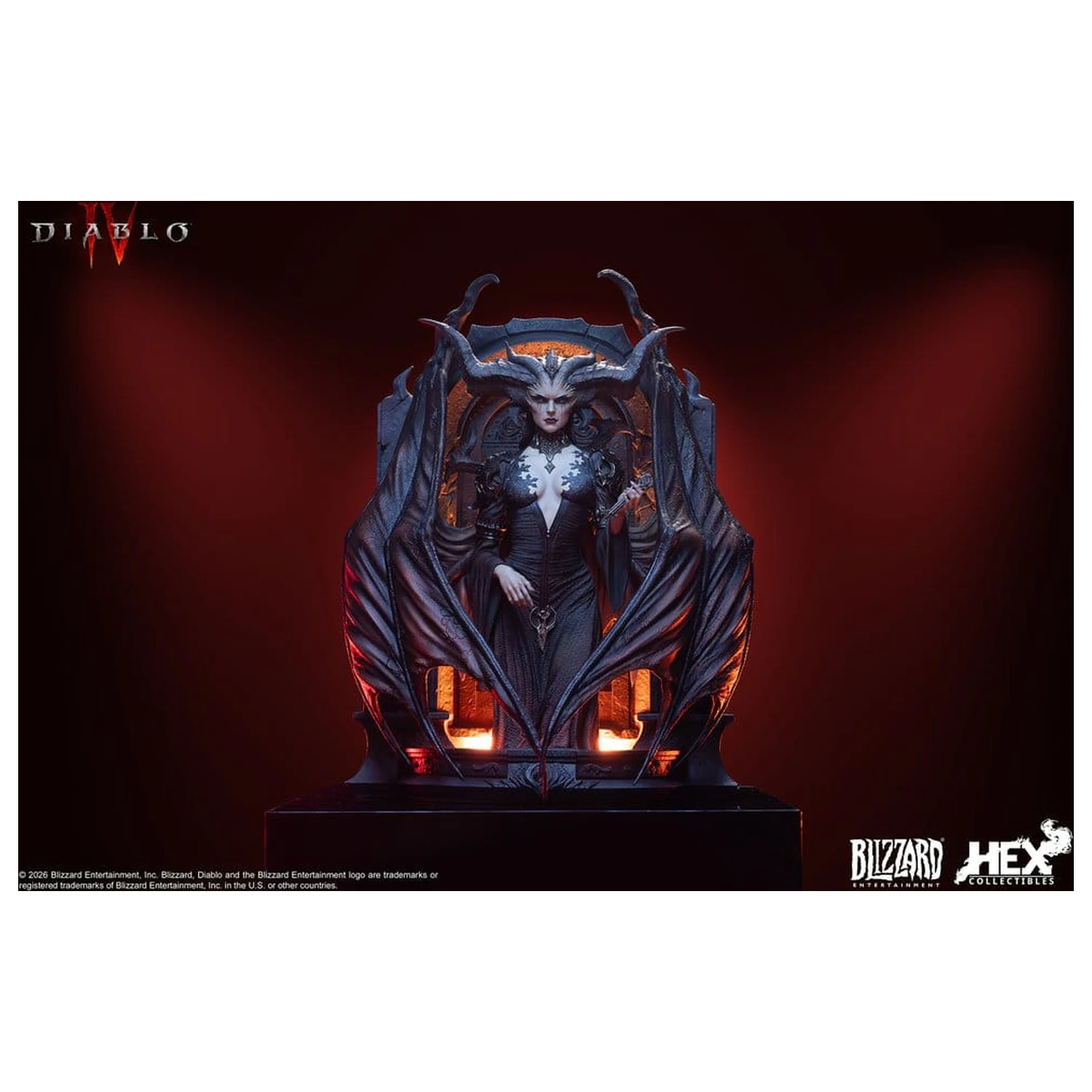Diablo IV Kunst Statue Lilith 34 cm Produktfoto